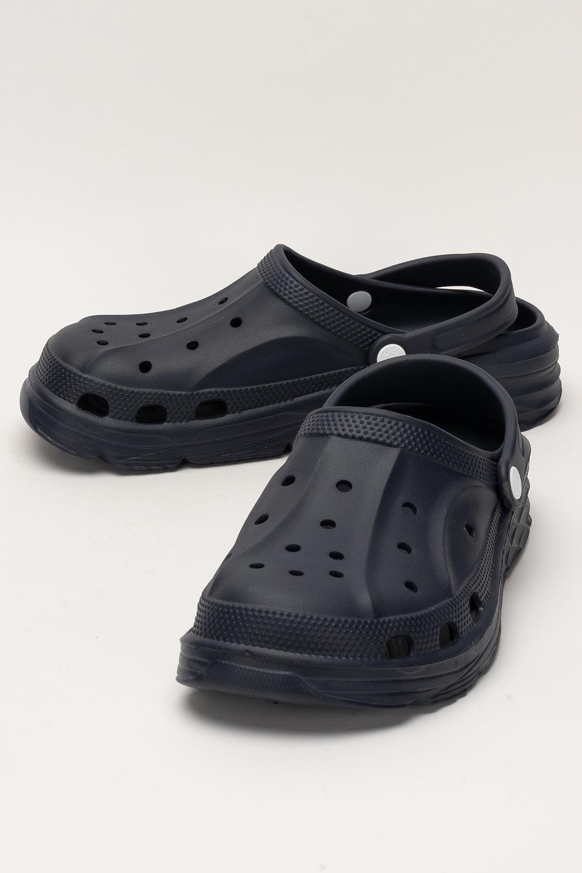 Erkek Eva Rahat Comfort Terlik LACİVERT - Görsel 6