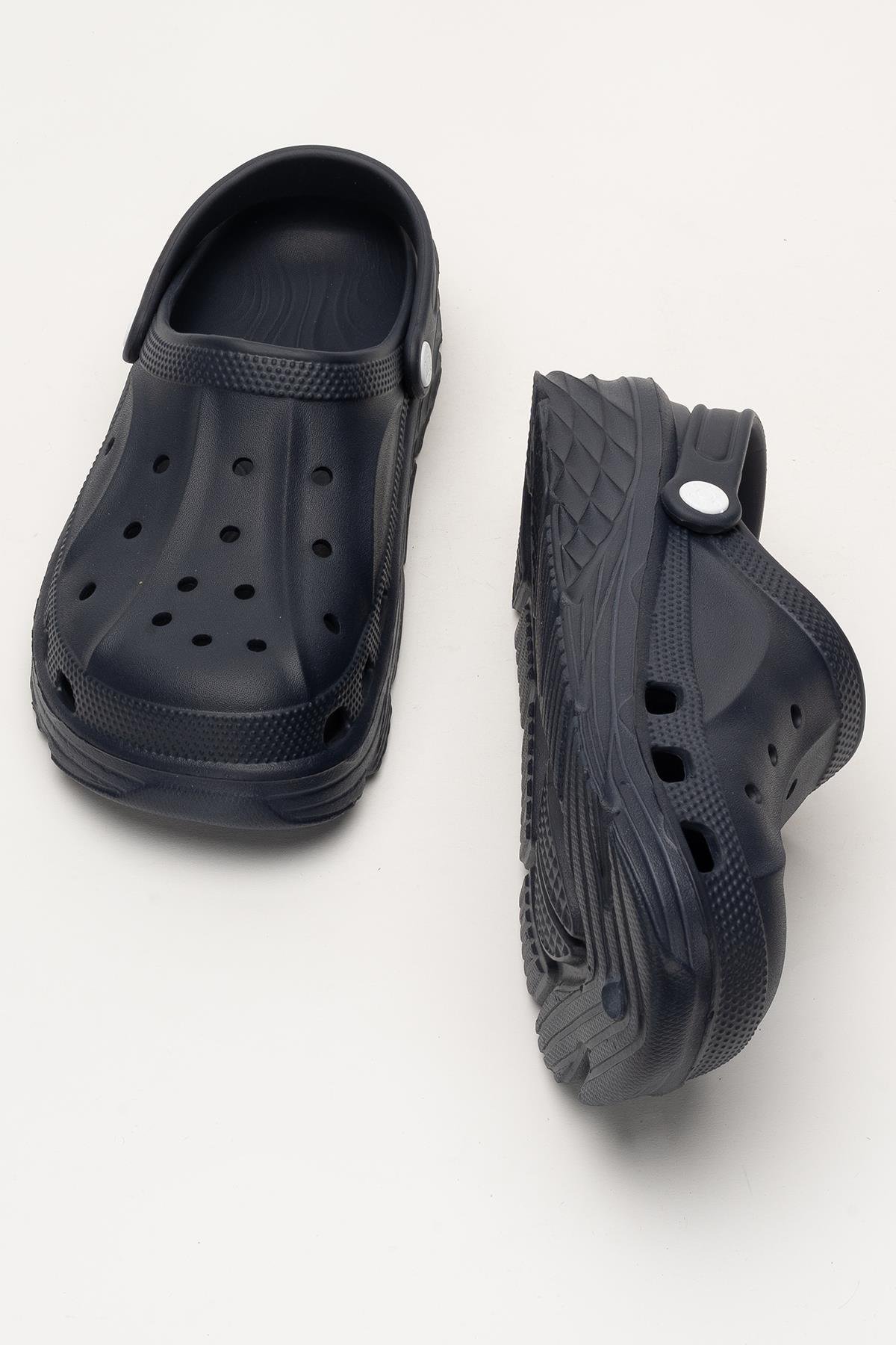 Erkek Eva Rahat Comfort Terlik LACİVERT - Görsel 8