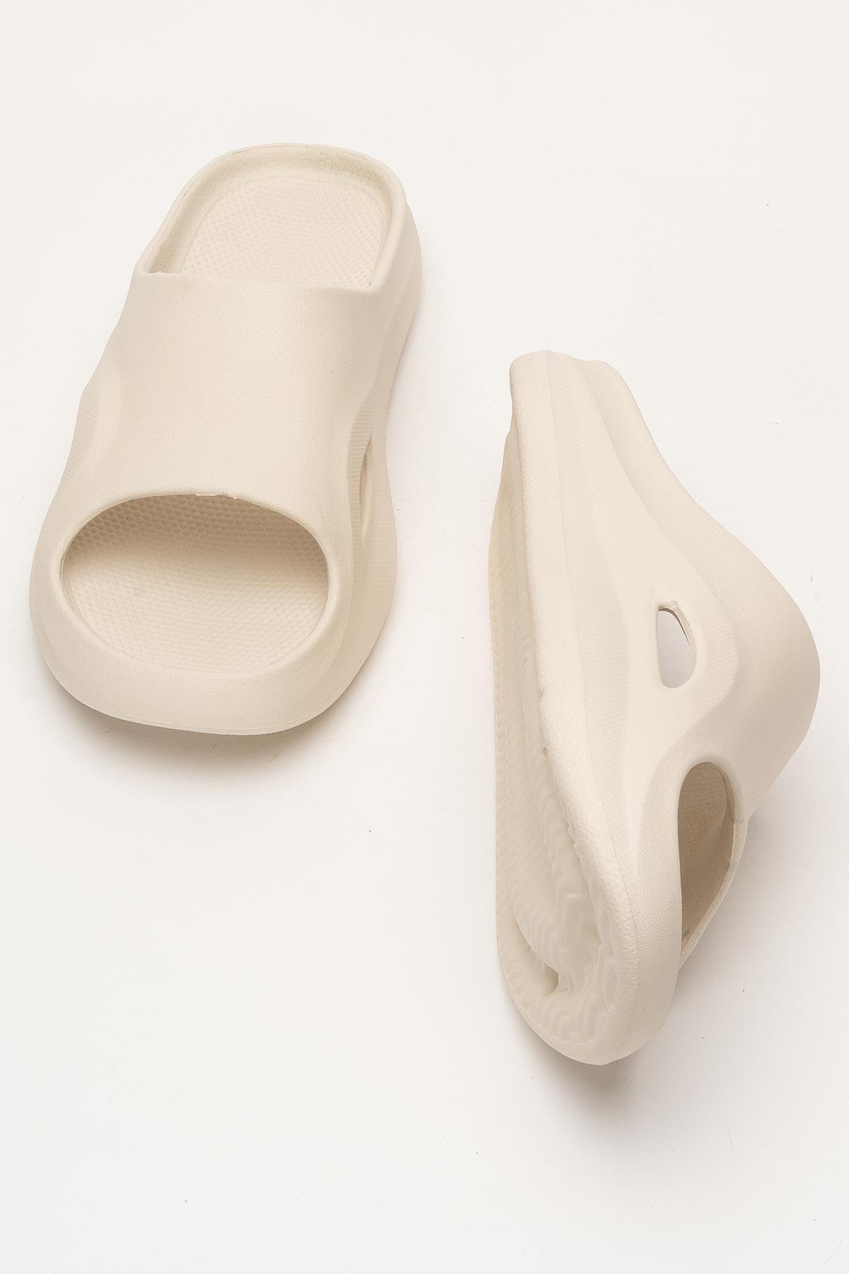 Erkek Eva Rahat Comfort Plaj Yazlık GünlükTerlik BEJ - Görsel 8