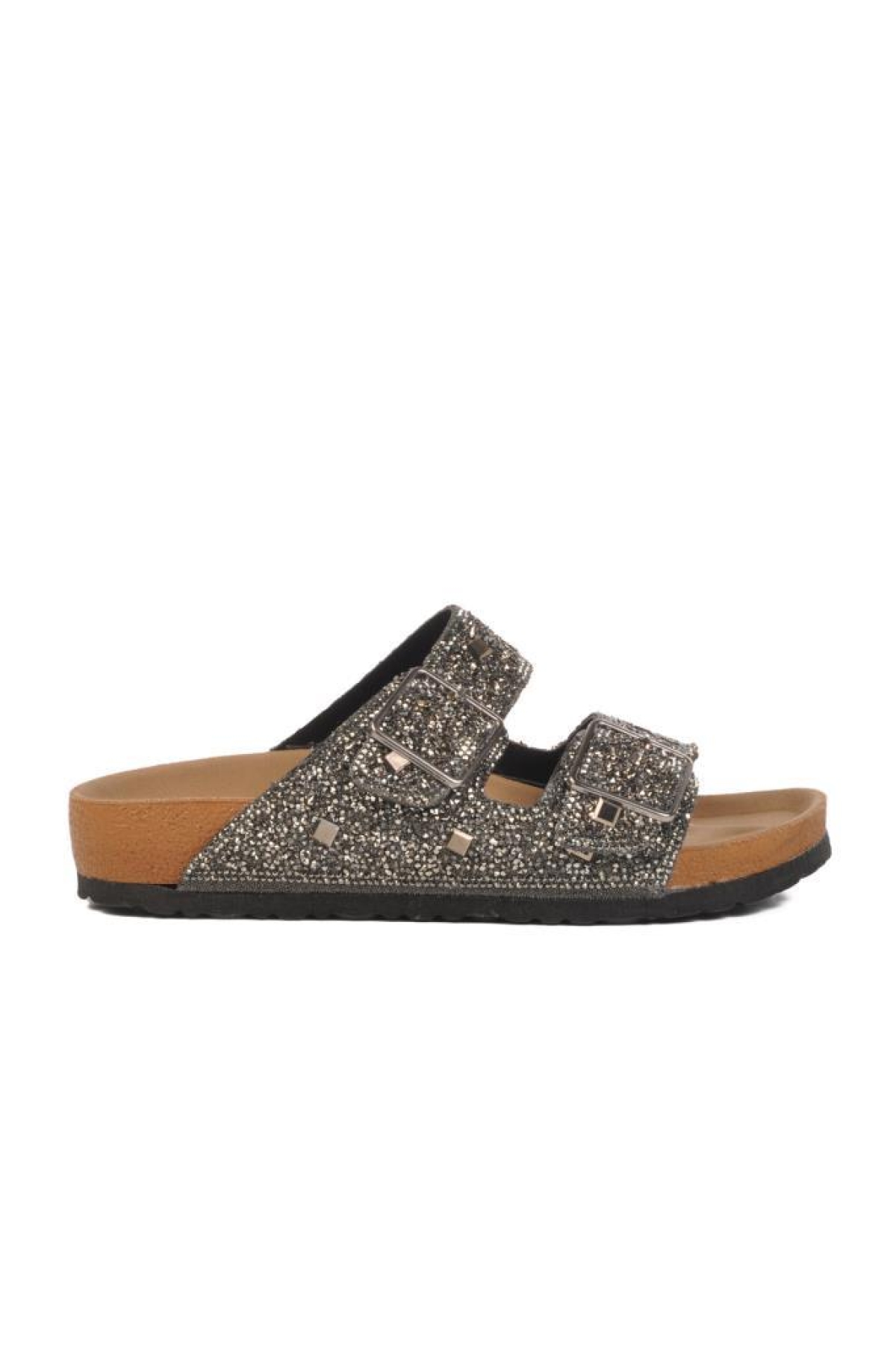 PC-7552 Ortopedik Kadın Taşlı Terlik - Görsel 2