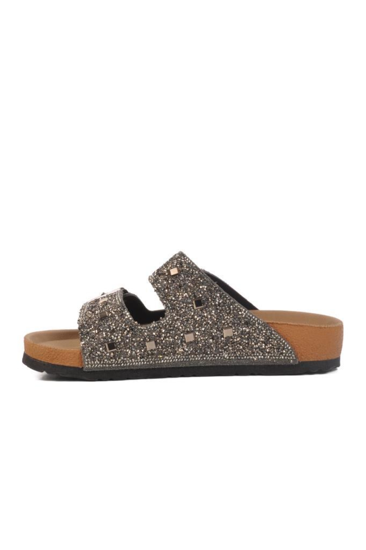 PC-7552 Ortopedik Kadın Taşlı Terlik - Görsel 3