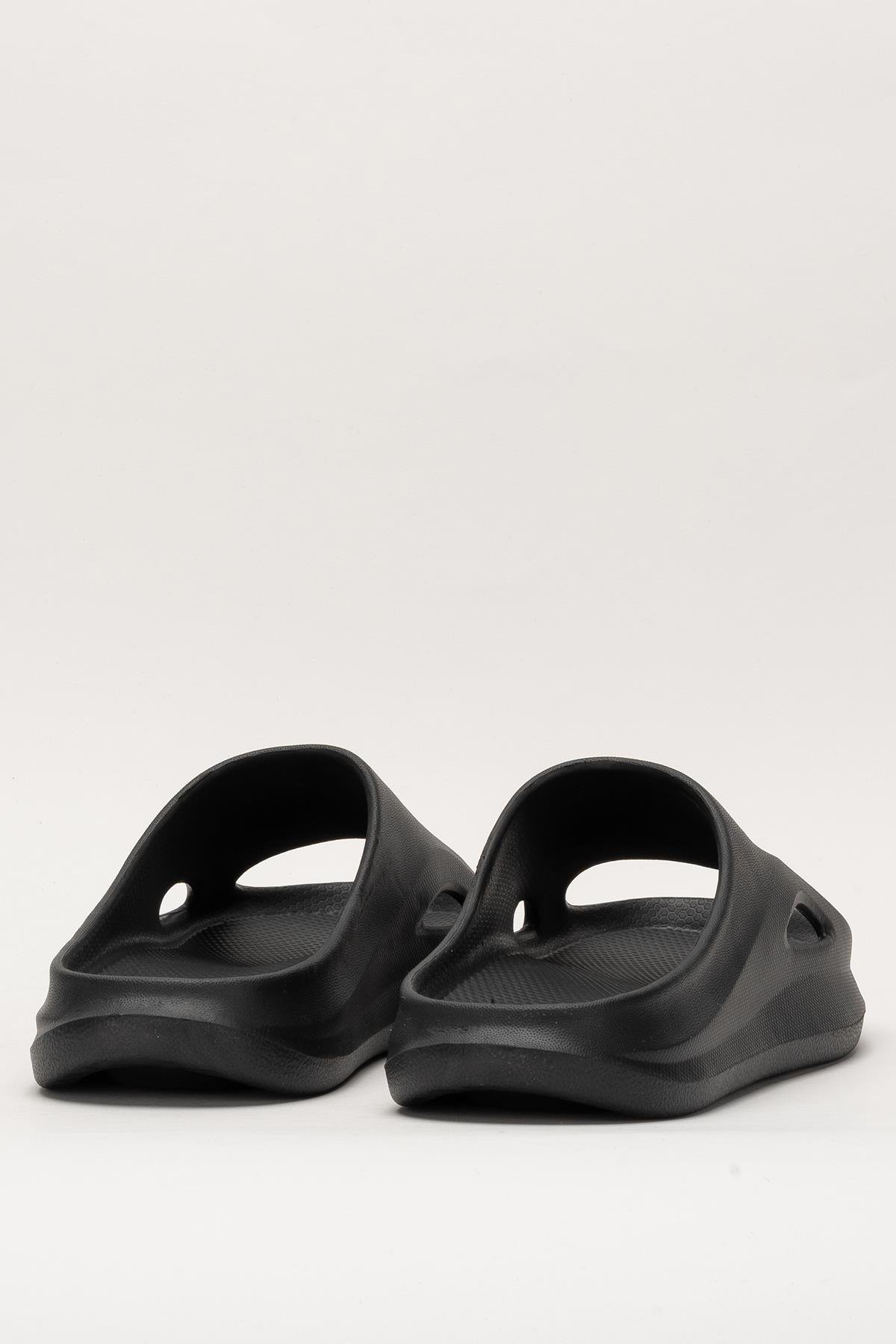 Erkek Eva Rahat Comfort Plaj Yazlık GünlükTerlik SİYAH - Görsel 5