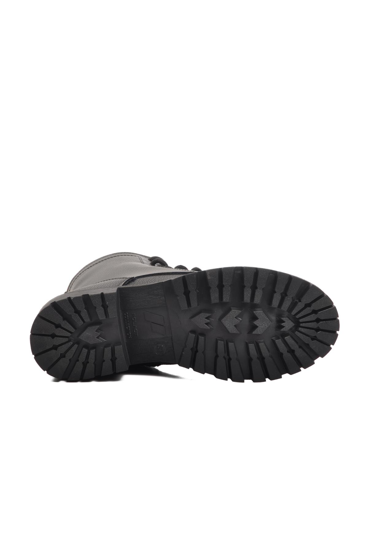 23008 Z Siyah Floter Kadın Bot - Görsel 6