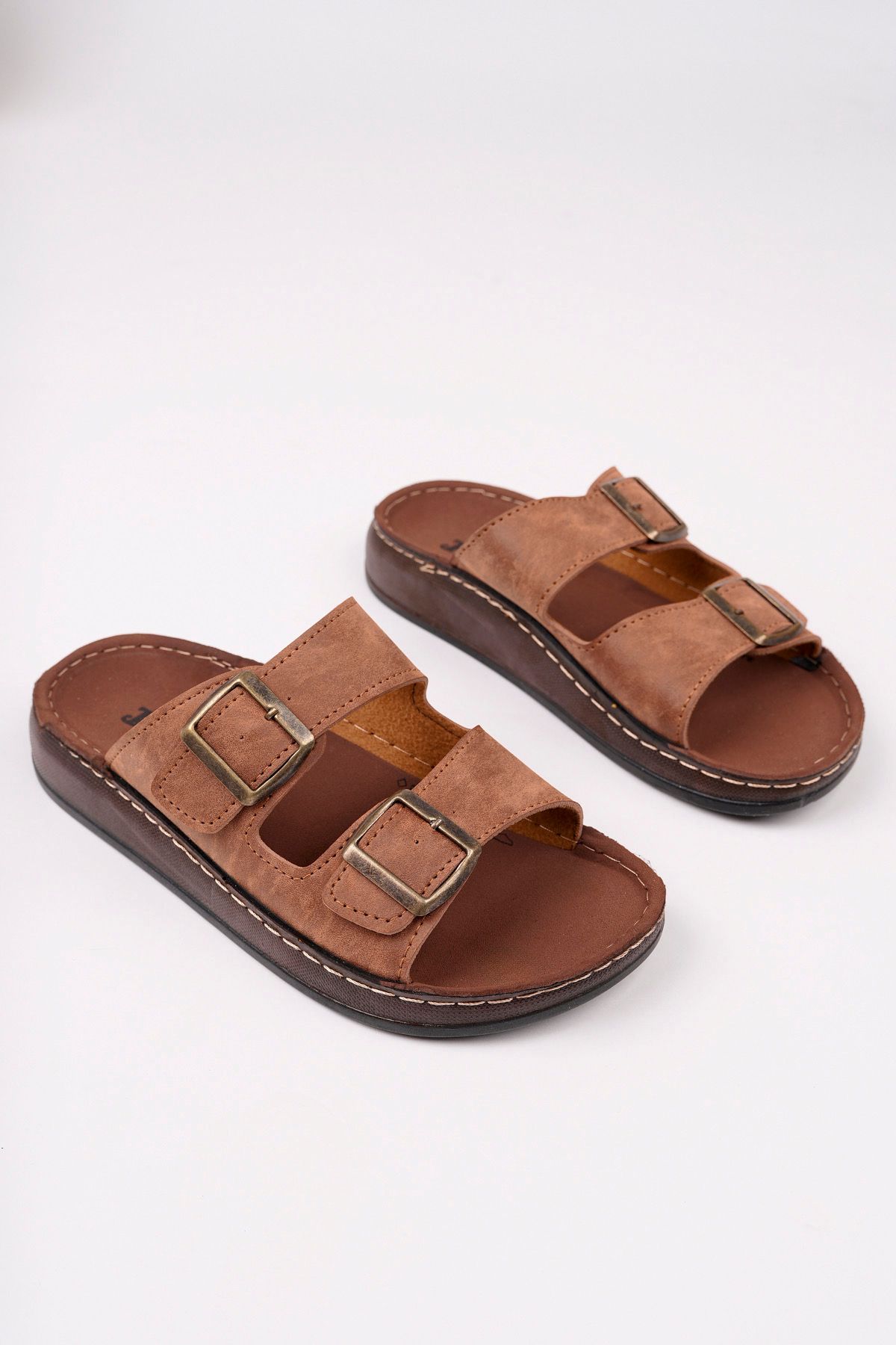 1900 ÇİFT TOKA ORTOPEDİK TERLİK - Görsel 2