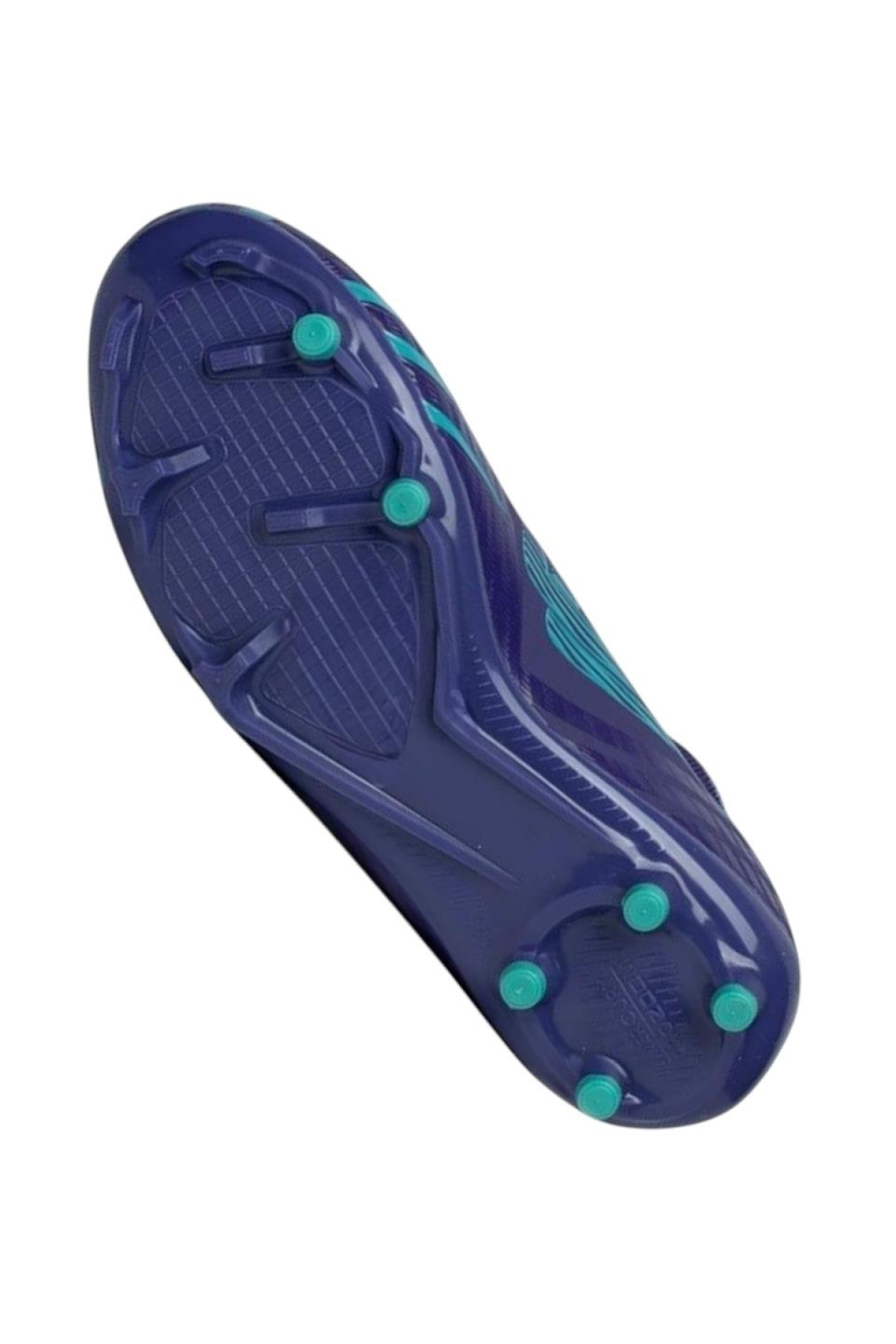 Boğazlı Krampon Çim ve Halı Saha Futbol Ayakkabısı MOR - TURKUAZ - Görsel 5