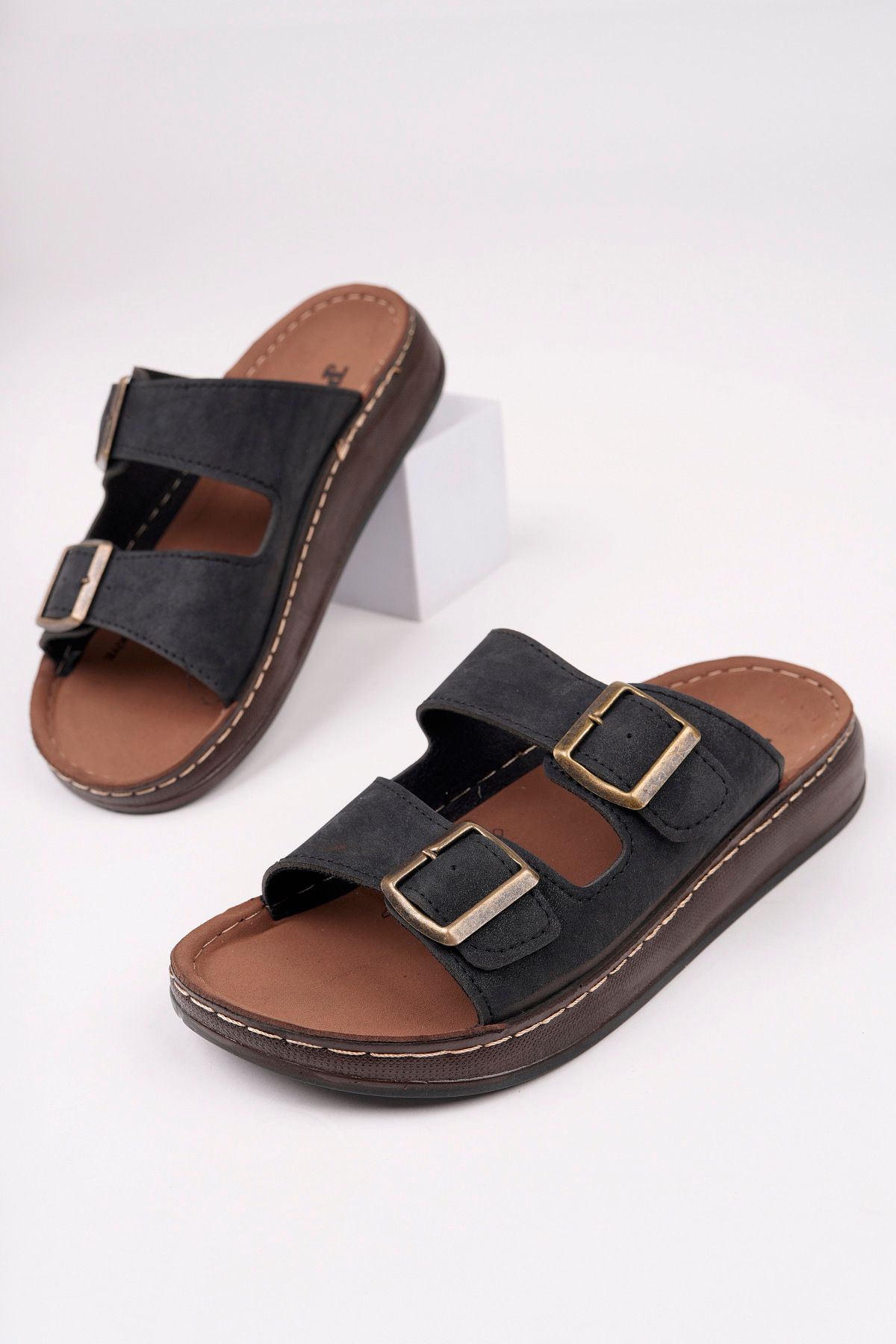 1900 ÇİFT TOKA ORTOPEDİK TERLİK - Görsel 3