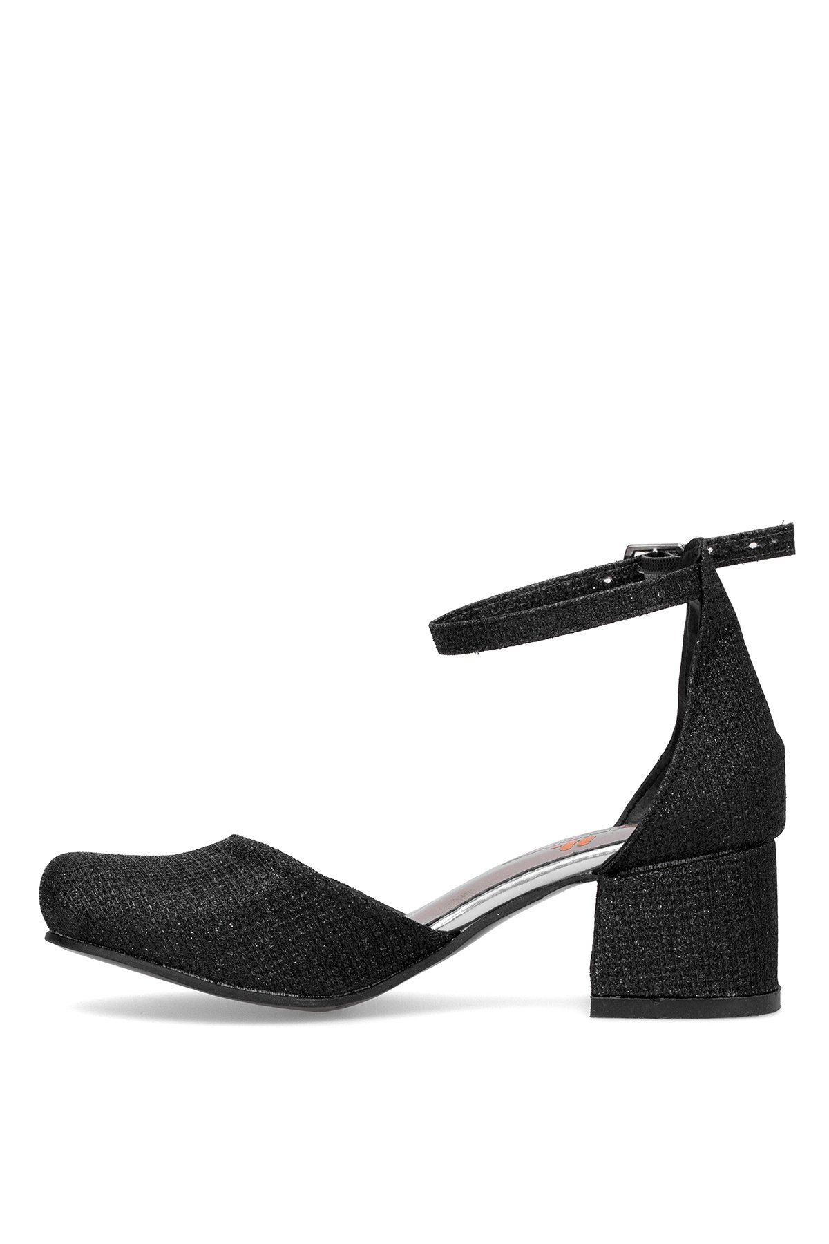 Elit YB-F-Karnıyarık-25Y Filet Kız Çocuk Klasik Topuklu Ayakkabı Siyah - Görsel 4
