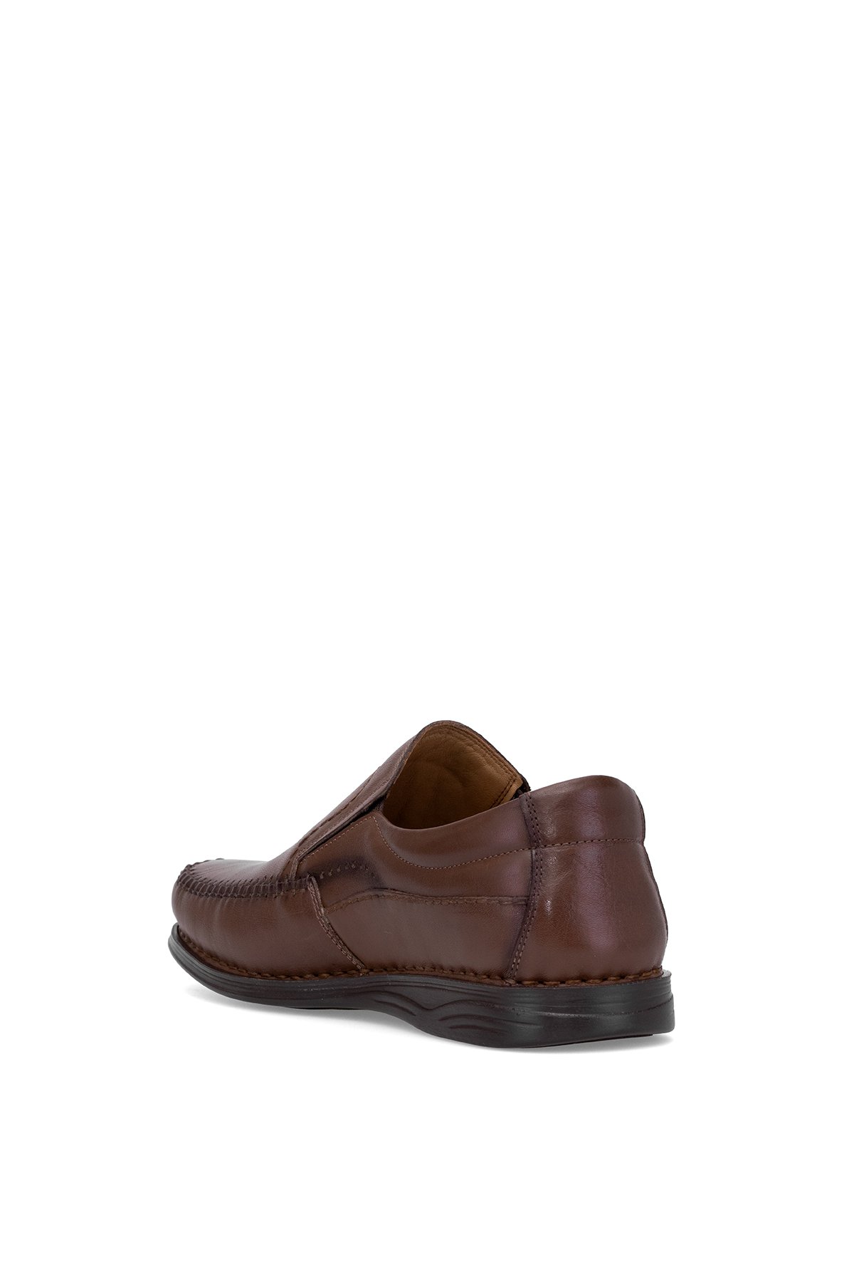 Y3237 Erkek Hakiki Deri Casual Ayakkabı Taba - Görsel 5