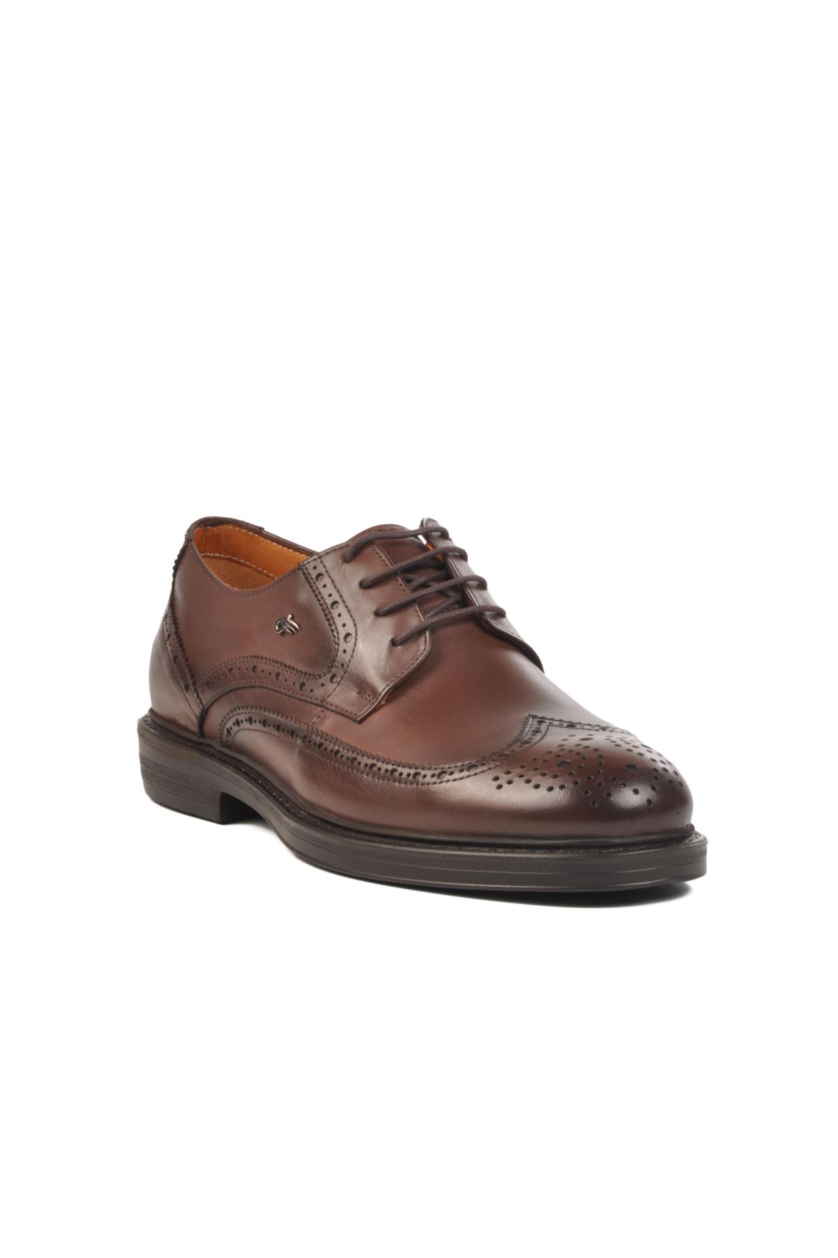 Kahve Hakiki Deri Erkek Günlük Ayakkabı Dr Flexer 099001 M - Görsel 2
