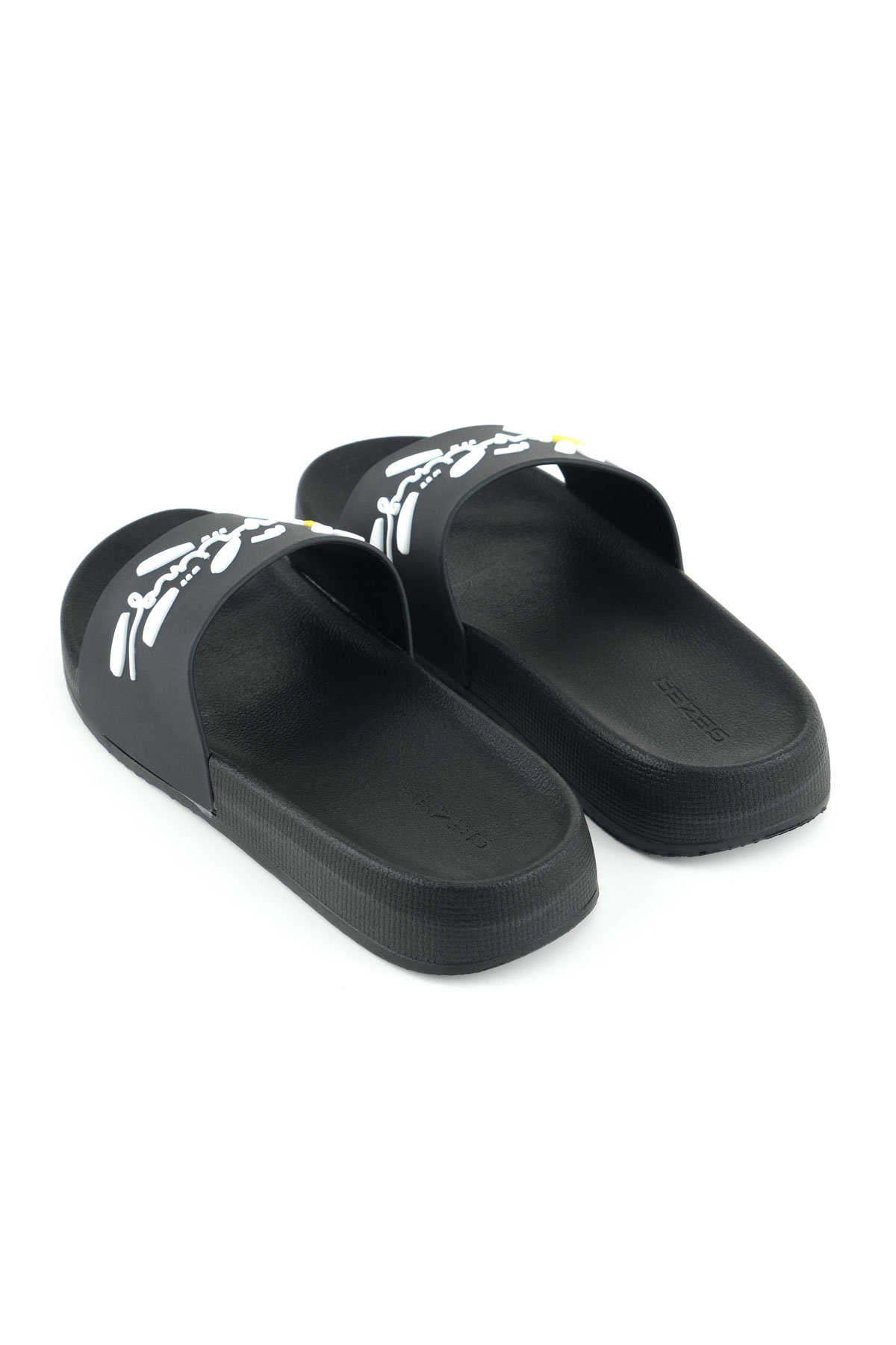 Kadın Yazlık Papatya Tasarım PU Rahat Taban Ev Banyo Havuz Plaj Terlik - Görsel 5