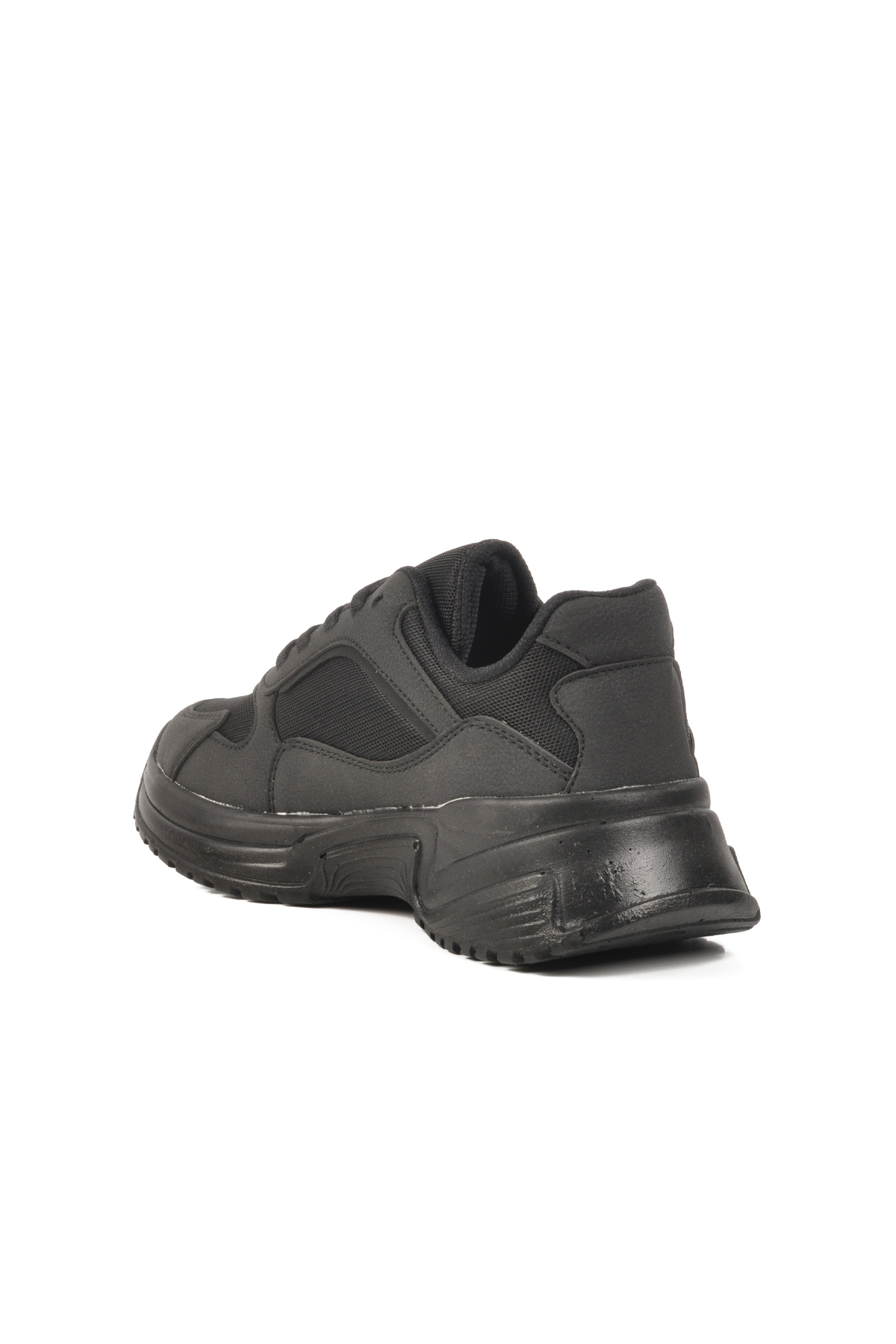 Siyah Fileli Hafif Kadın Spor Ayakkabı 2410 G - Görsel 5