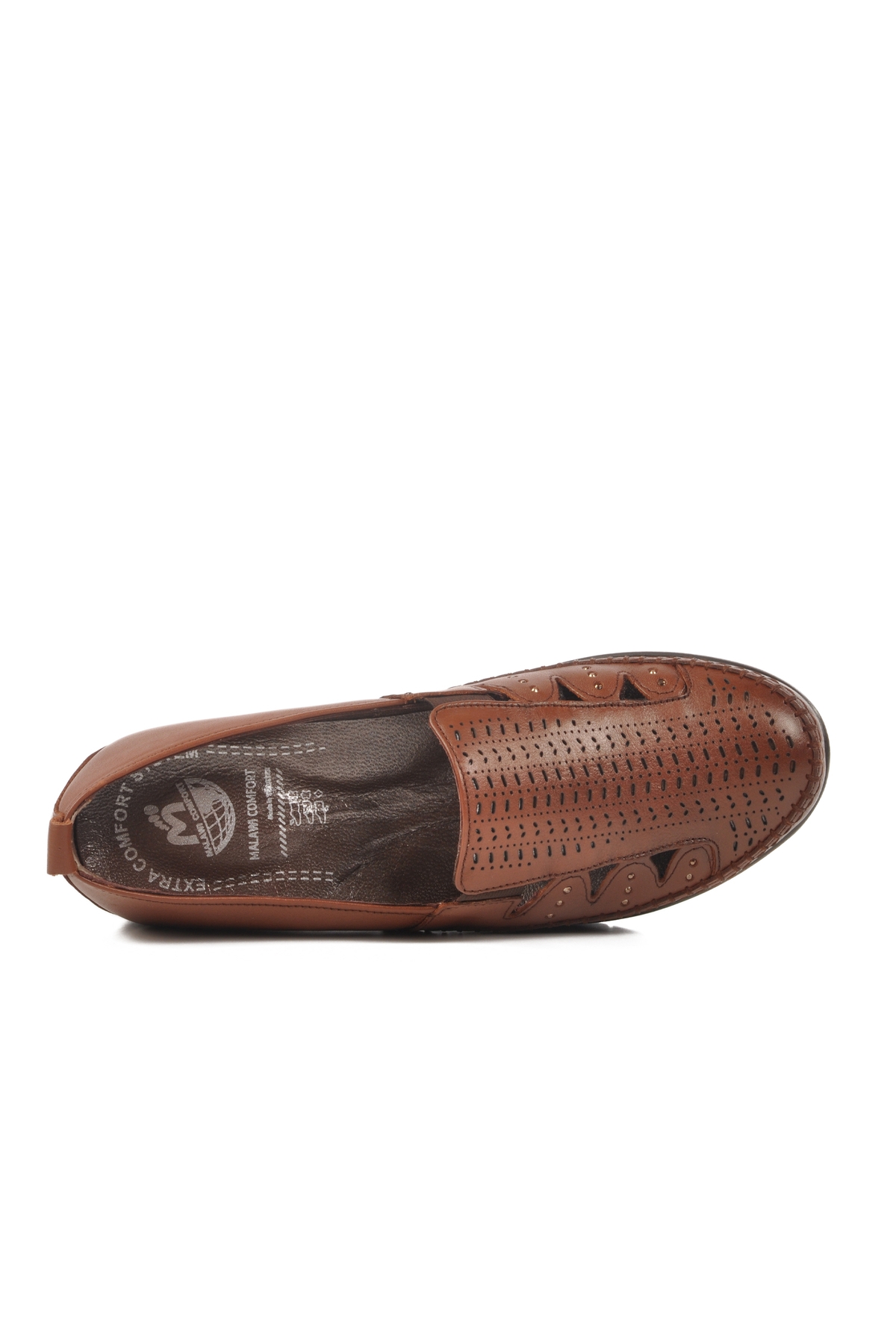 Taba Hakiki Deri Anatomik Kadın Casual Ayakkabı 42660 Z - Görsel 5