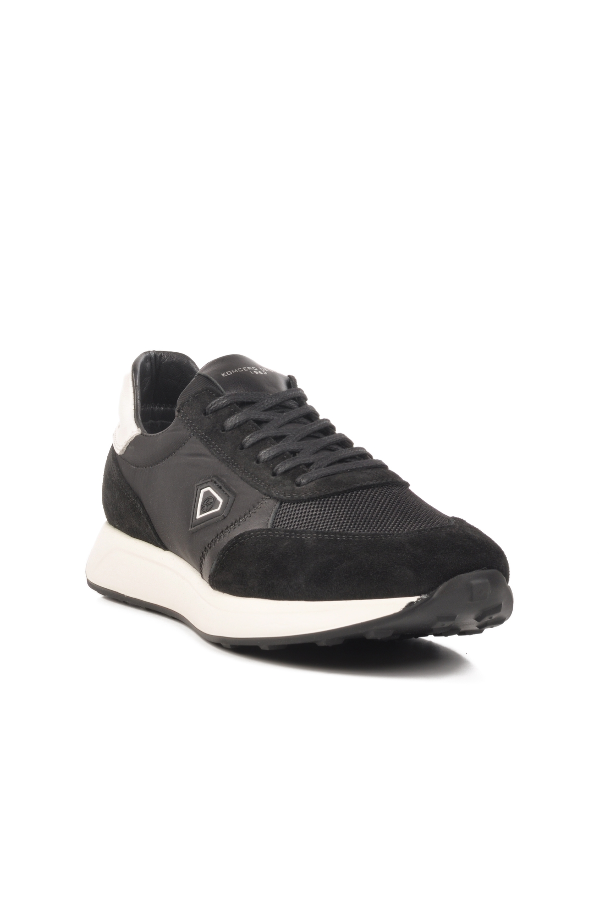 Siyah Beyaz Hakiki Deri Erkek Casual Ayakkabı 3Y1530-E320 M - Görsel 4