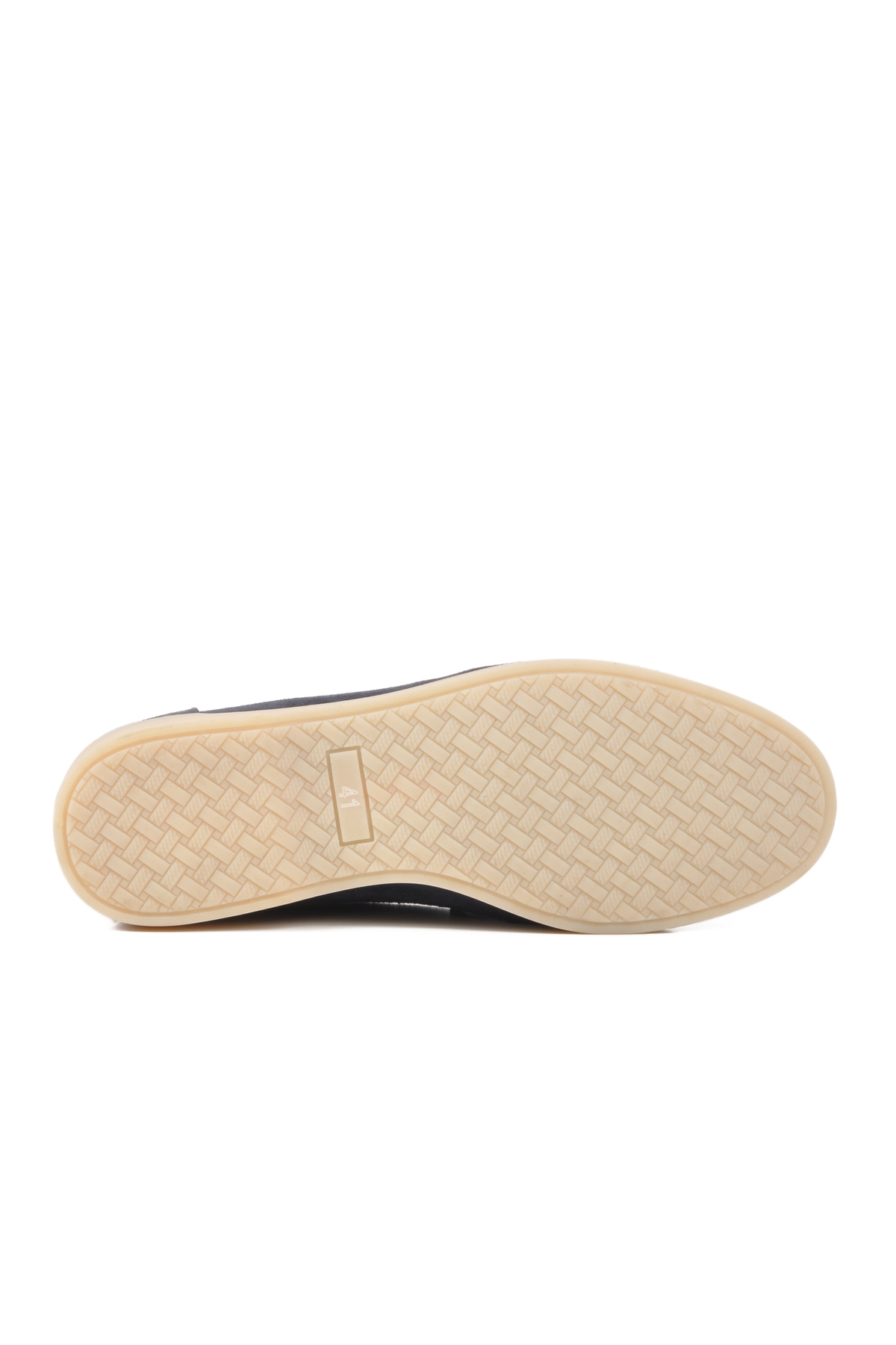 Lacivert Süet Hakiki Deri Erkek Casual Ayakkabı 4Y1605 M - Görsel 6