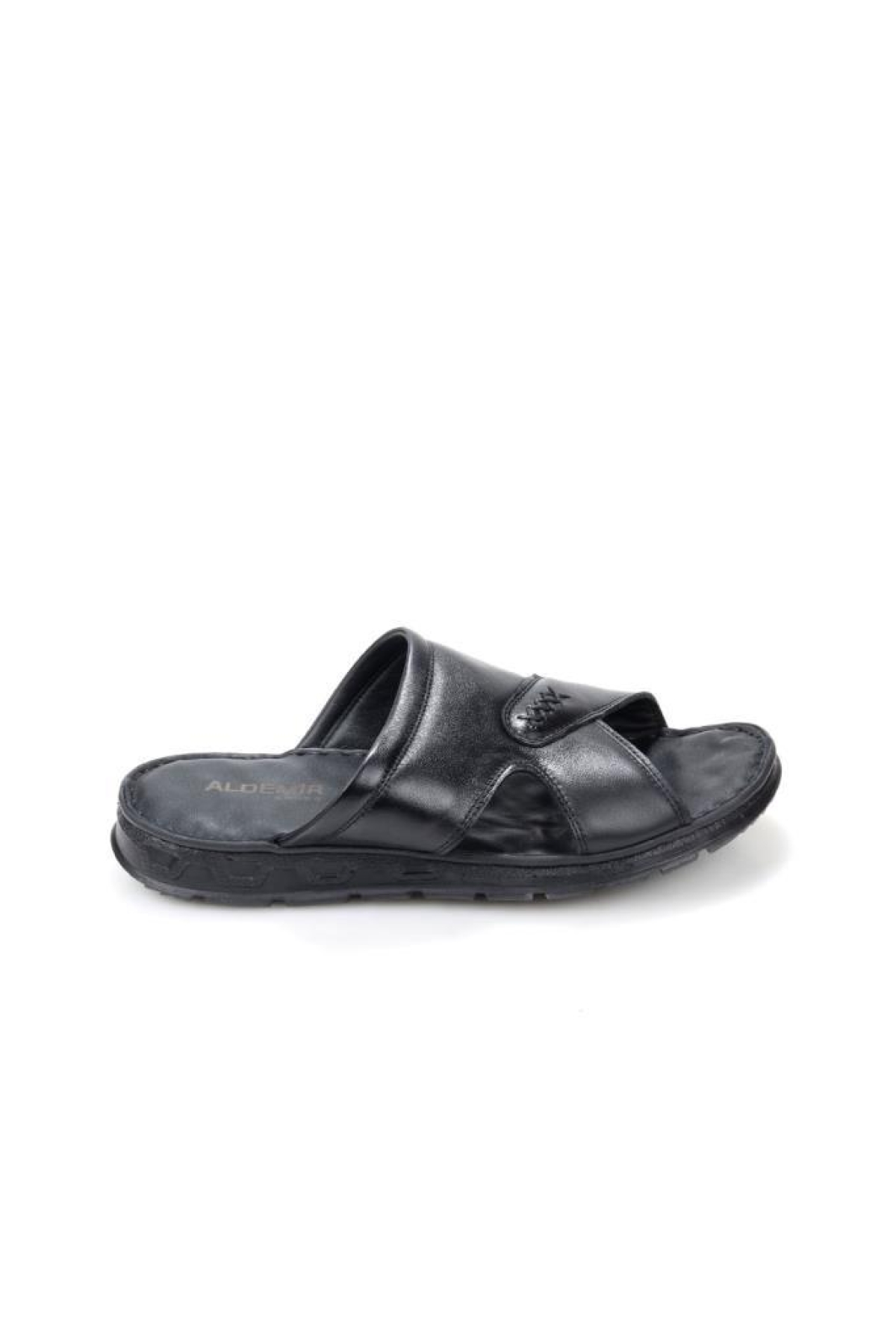 Aldmr 803 Ortopedik Erkek Masaj Tabanlı Hakiki Deri Terlik - Görsel 3