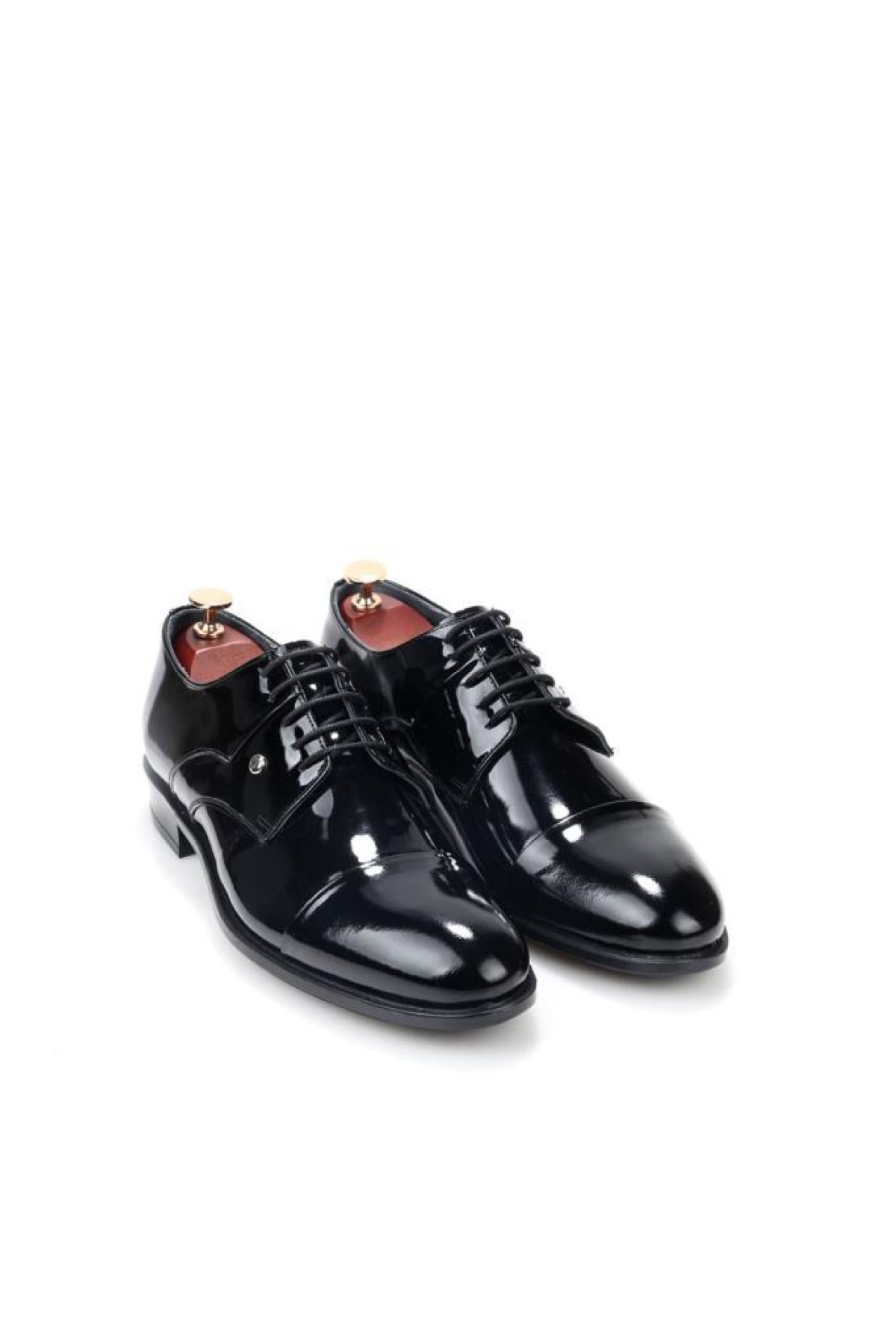 040 Erkek Klasik Rugan Bağcıklı Deri Ayakkabı - Görsel 2