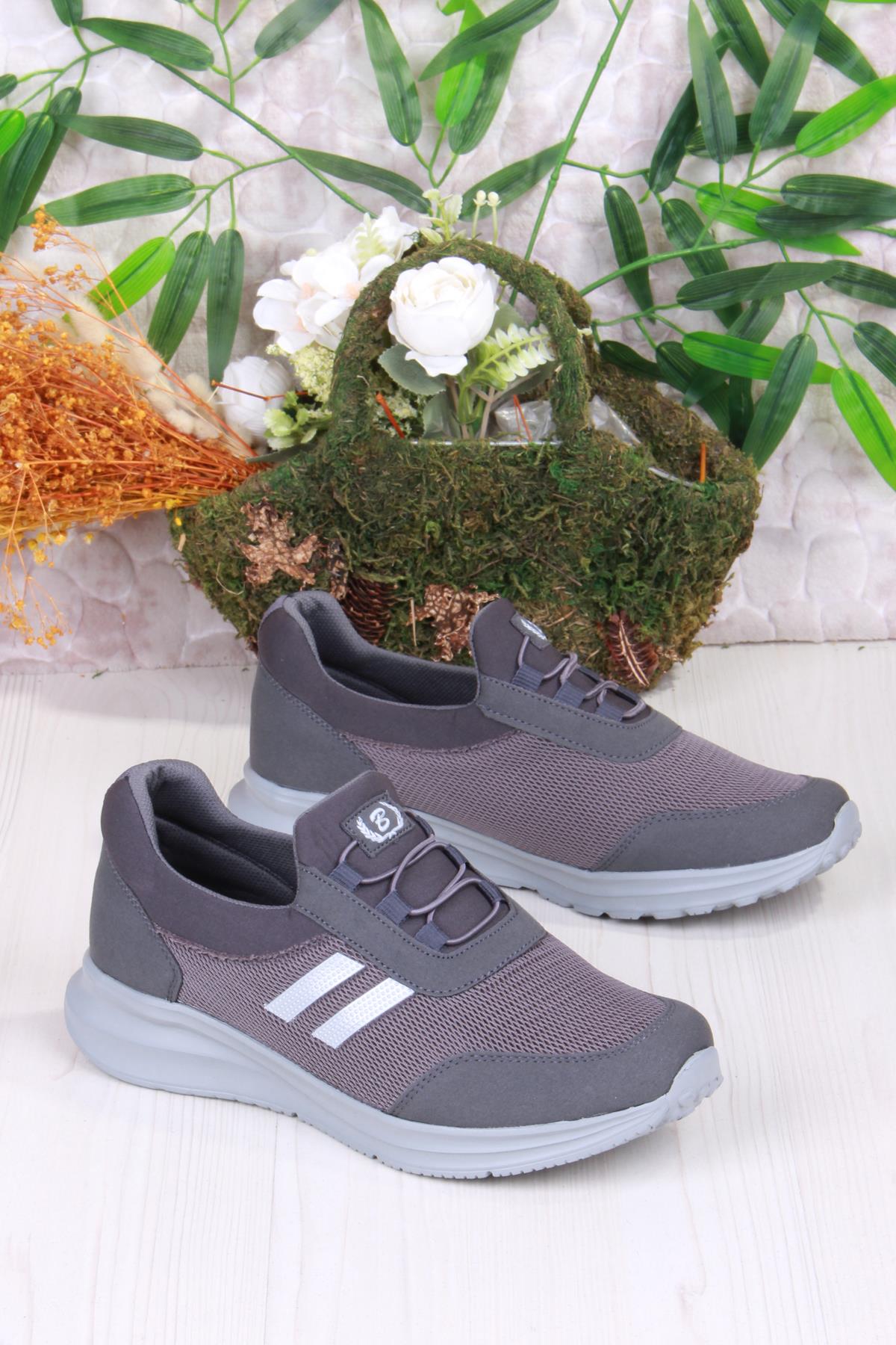 07602 Com Taban Rahat Esnek Yumuşak Bağcıksız Erkek Spor Ayakkabı - Görsel 2