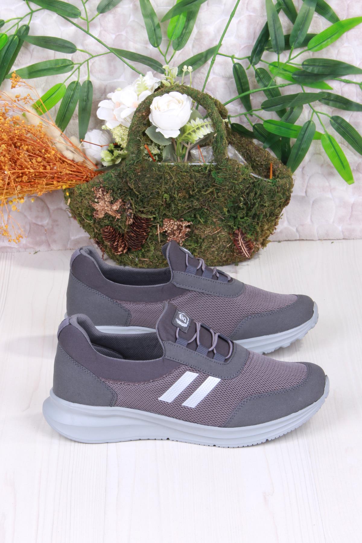 07602 Com Taban Rahat Esnek Yumuşak Bağcıksız Erkek Spor Ayakkabı - Görsel 3