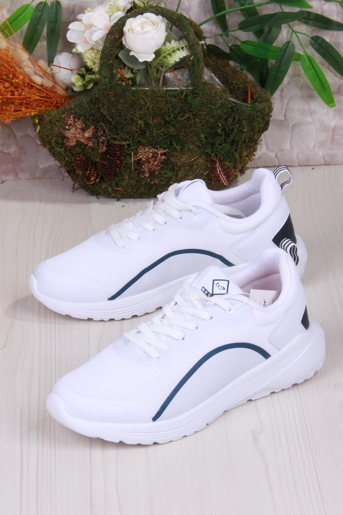 B640 Com Taban Rahat Esnek Hafif Erkek Spor Ayakkabı - Görsel 3