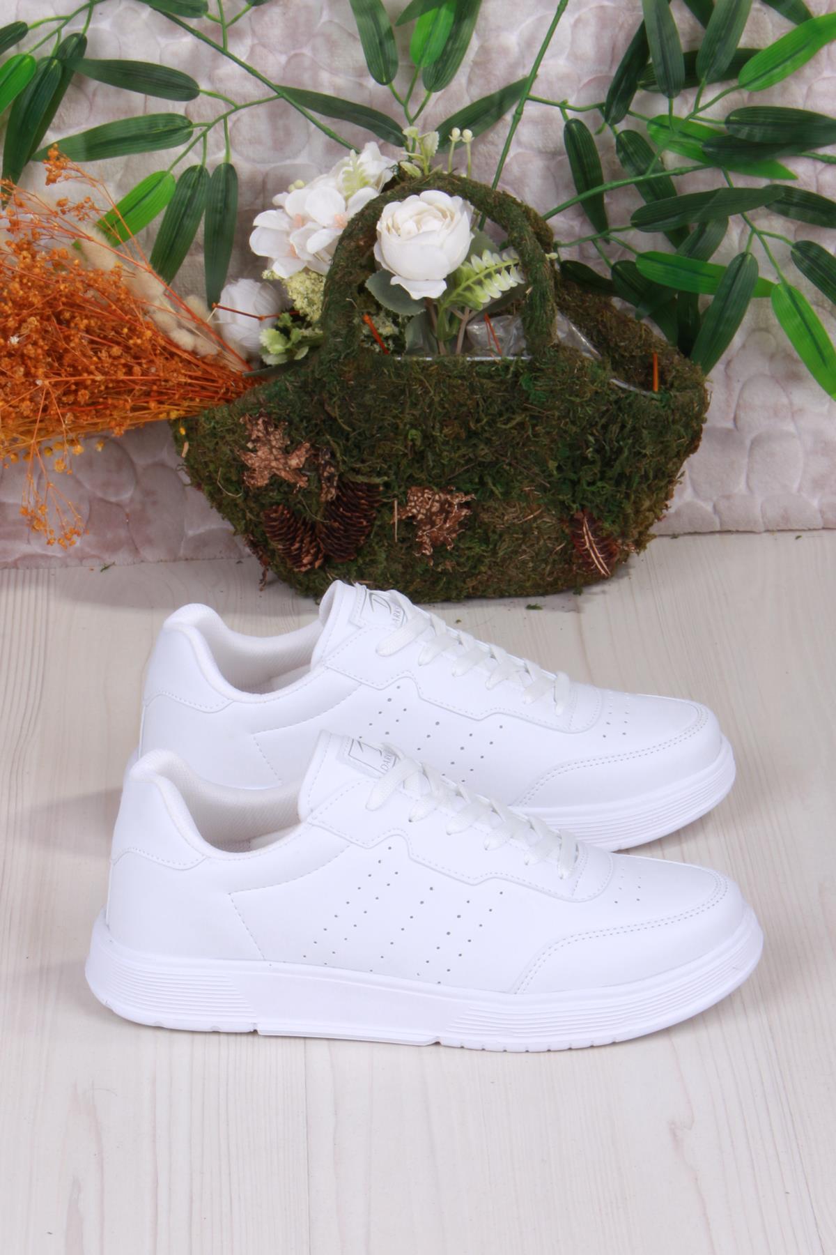 07158 Darkstep Com Taban Hafif Rahat Sneaker Erkek Ayakkabı - Görsel 3