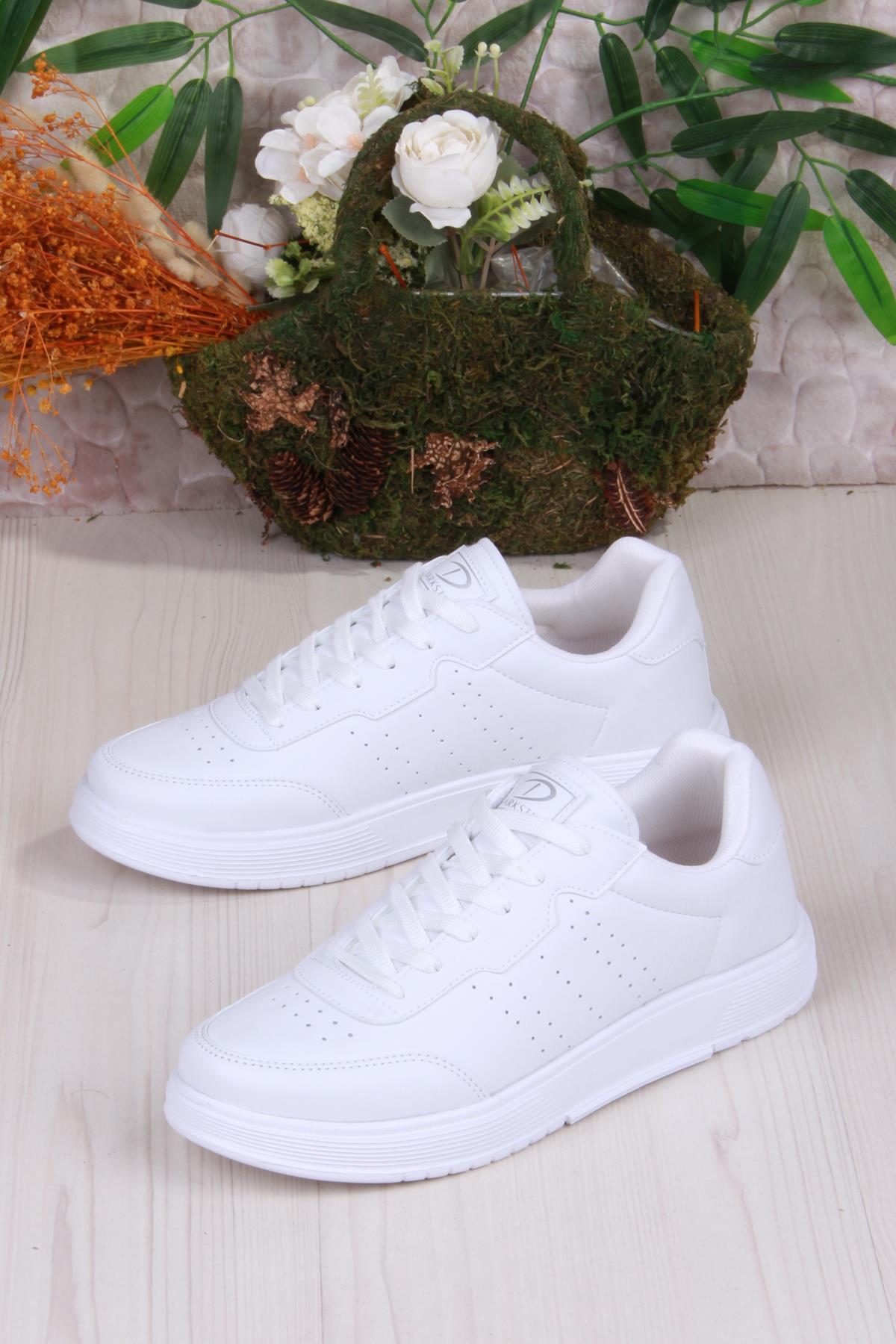 07158 Darkstep Com Taban Hafif Rahat Sneaker Erkek Ayakkabı - Görsel 4