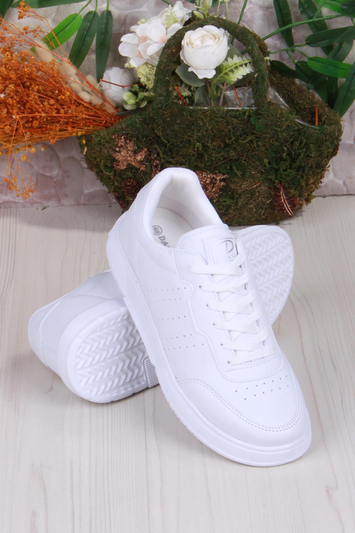 07158 Darkstep Com Taban Hafif Rahat Sneaker Erkek Ayakkabı - Görsel 5