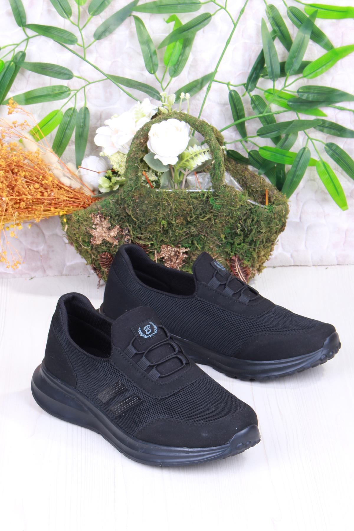 07602 Com Taban Rahat Esnek Yumuşak Bağcıksız Erkek Spor Ayakkabı - Görsel 2