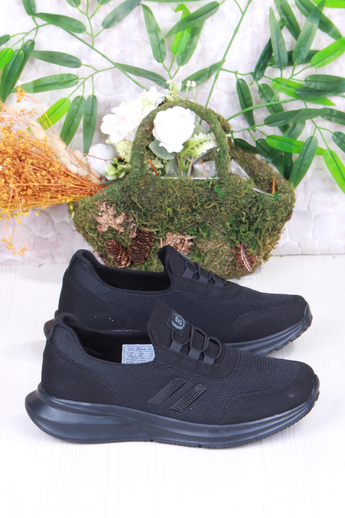 07602 Com Taban Rahat Esnek Yumuşak Bağcıksız Erkek Spor Ayakkabı - Görsel 3