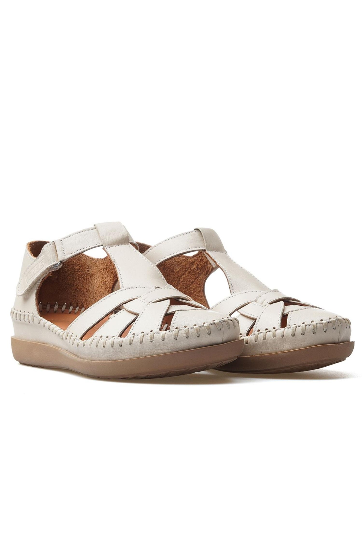 25033541Y Kadın Deri Sandalet - Görsel 6