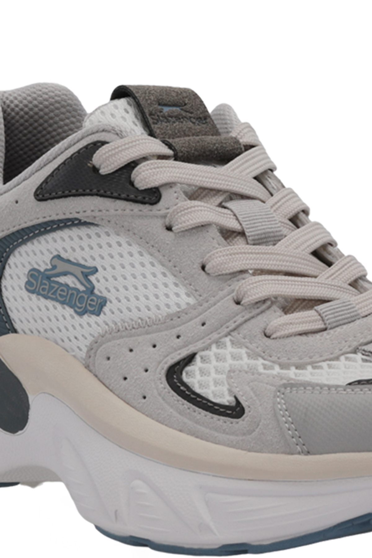 WIND Kadın Sneaker Ayakkabı Beyaz / Gri - Görsel 5