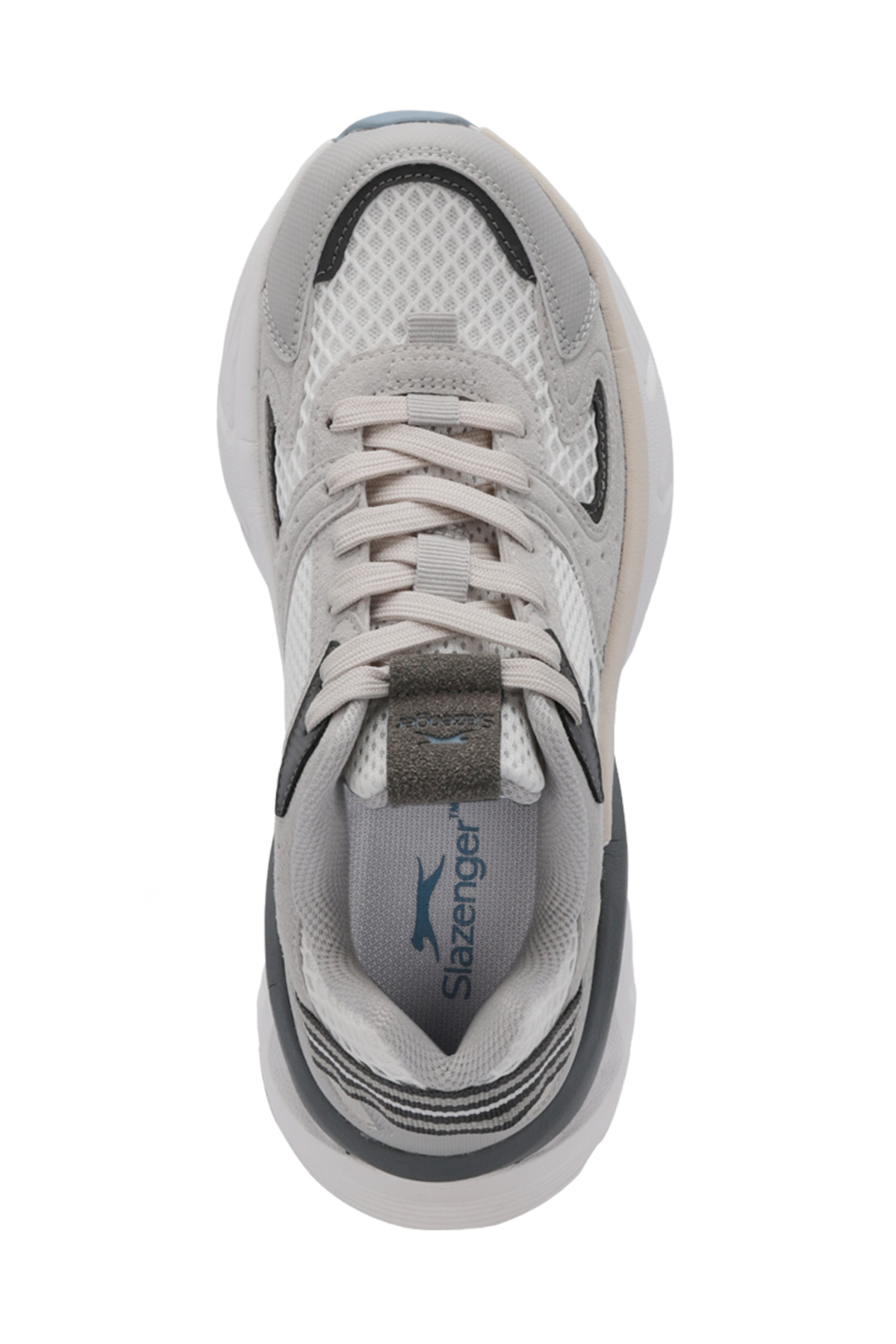 WIND Kadın Sneaker Ayakkabı Beyaz / Gri - Görsel 6