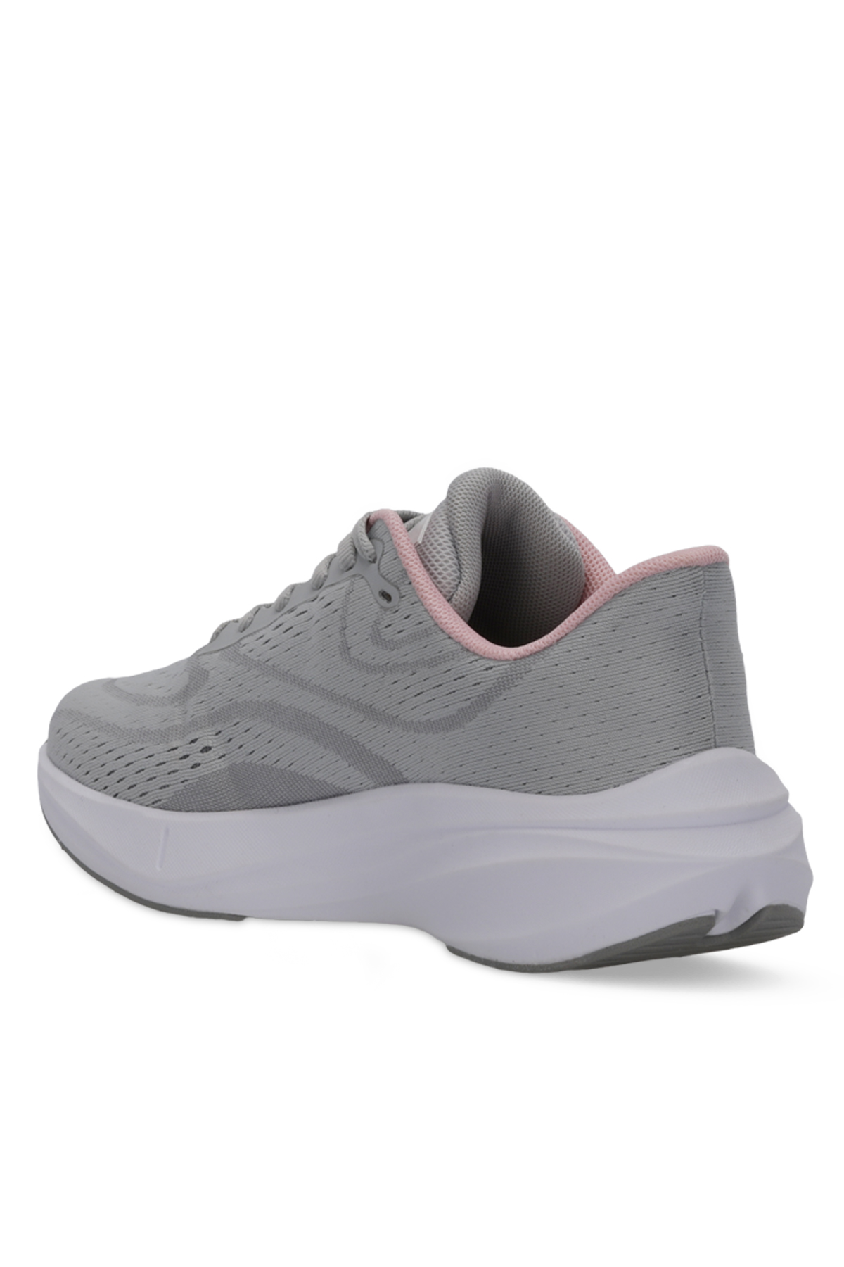 WISE Kadın Sneaker Ayakkabı Gri / Pembe - Görsel 4