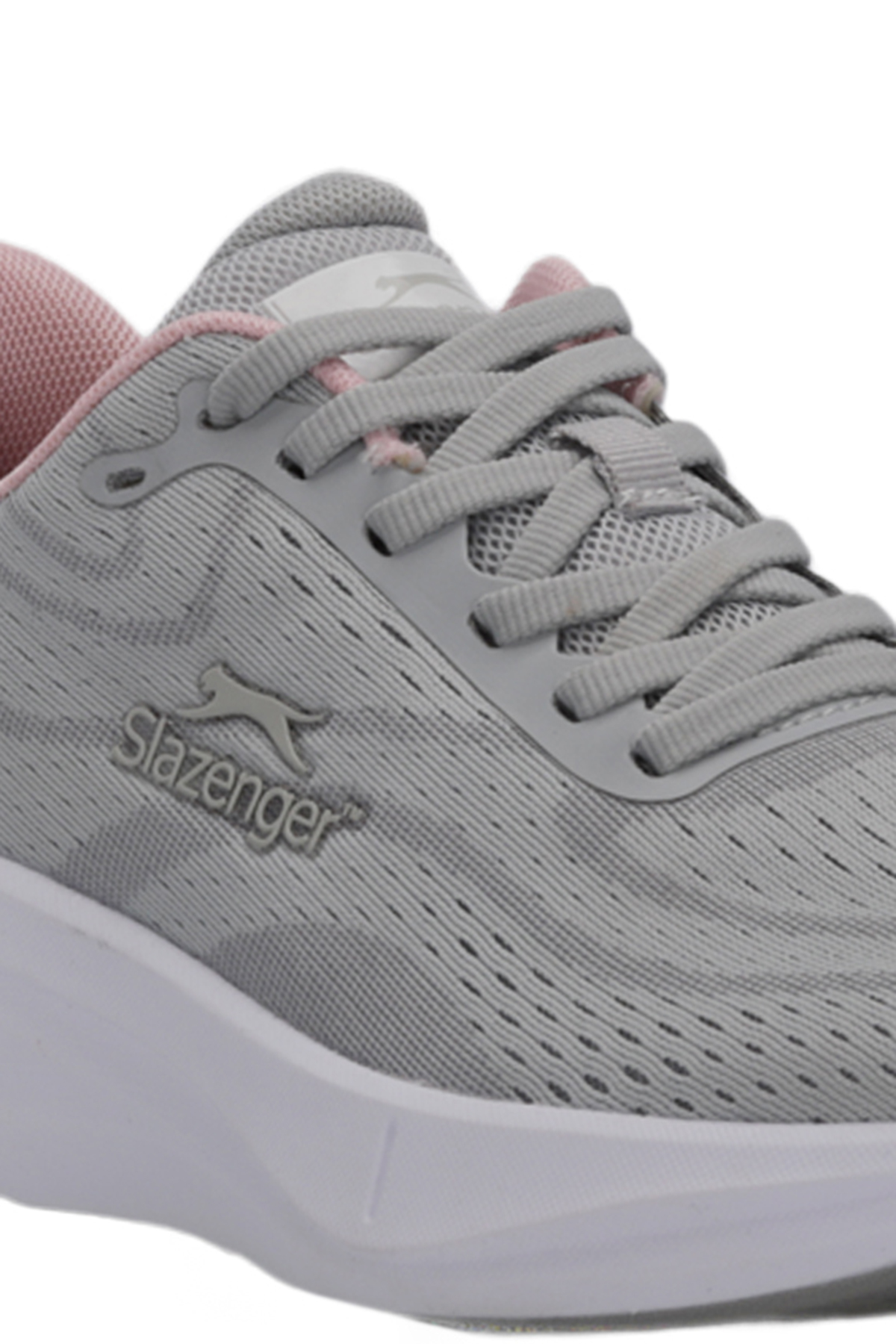 WISE Kadın Sneaker Ayakkabı Gri / Pembe - Görsel 5