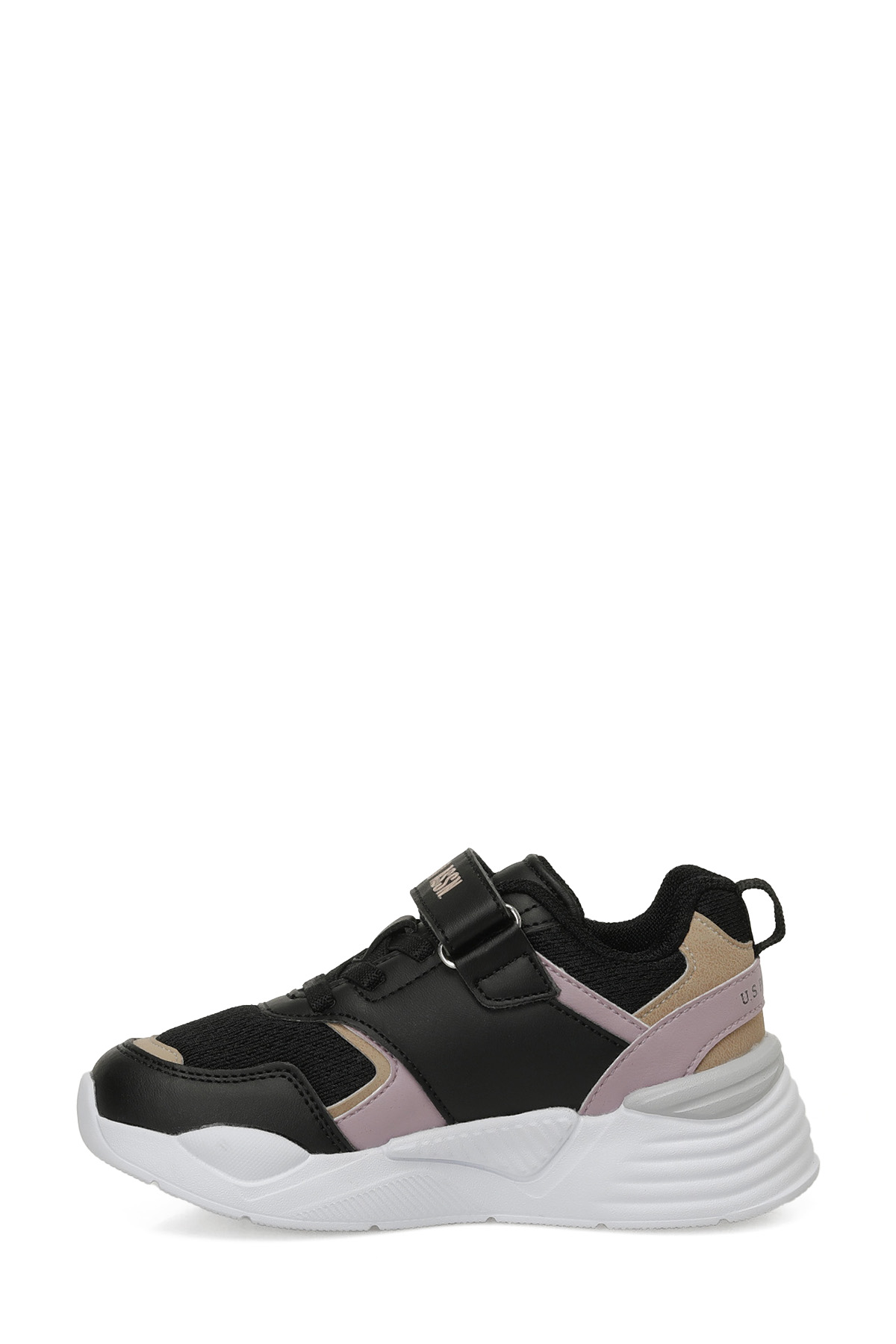 U.S. Polo Assn. TERMINAL JR 5PR Siyah Kız Çocuk Spor Ayakkabı - Görsel 4