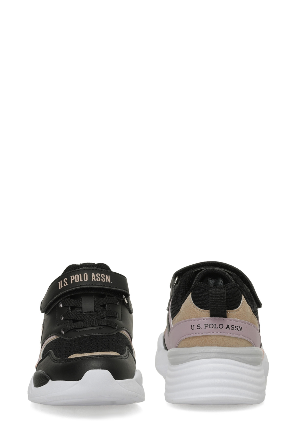 U.S. Polo Assn. TERMINAL JR 5PR Siyah Kız Çocuk Spor Ayakkabı - Görsel 6