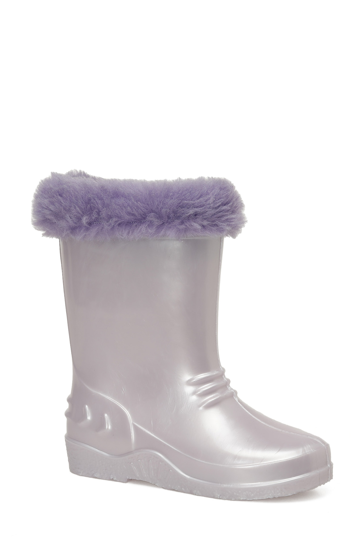 PERLA F 5PR Lila Kız Çocuk Yağmur Çizmesi - Görsel 3