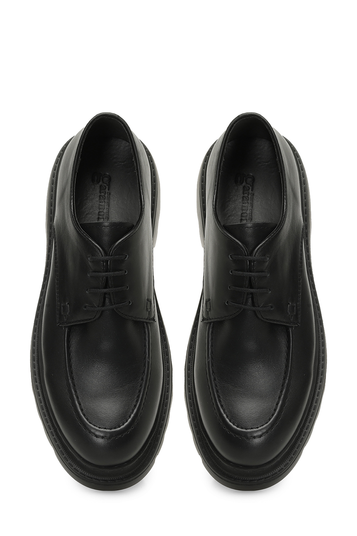 KAMAN-INF 5PR Siyah Erkek Klasik Ayakkabı - Görsel 6