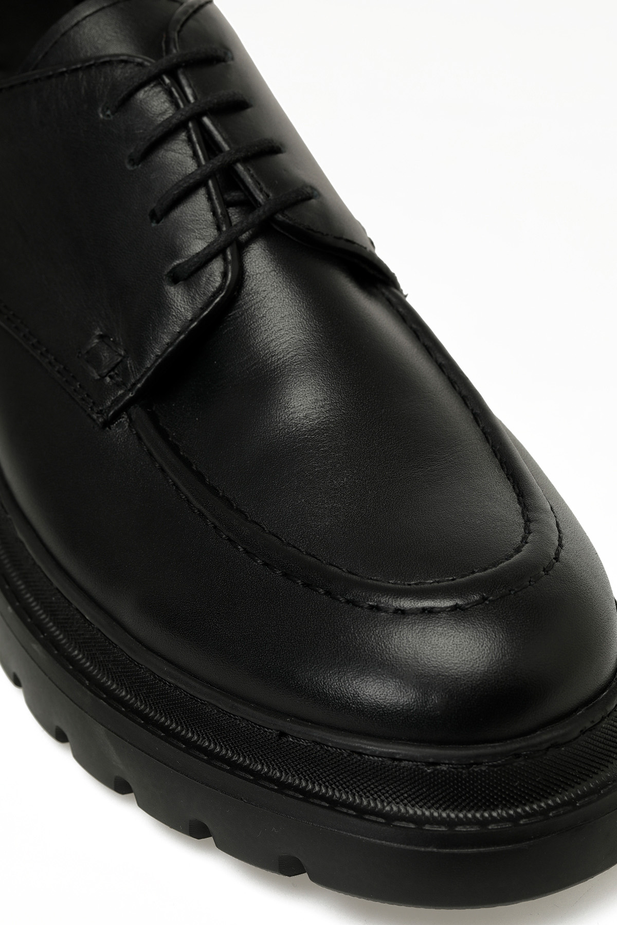 KAMAN-INF 5PR Siyah Erkek Klasik Ayakkabı - Görsel 9