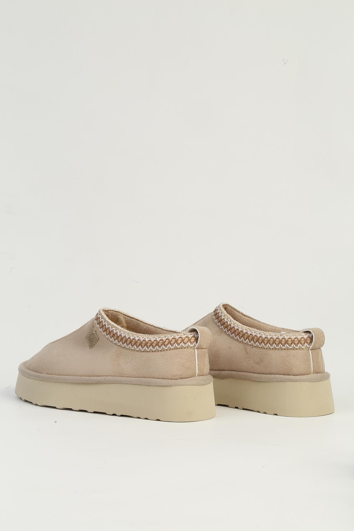 Kadın Bej Terlik BN-50149 - Görsel 4