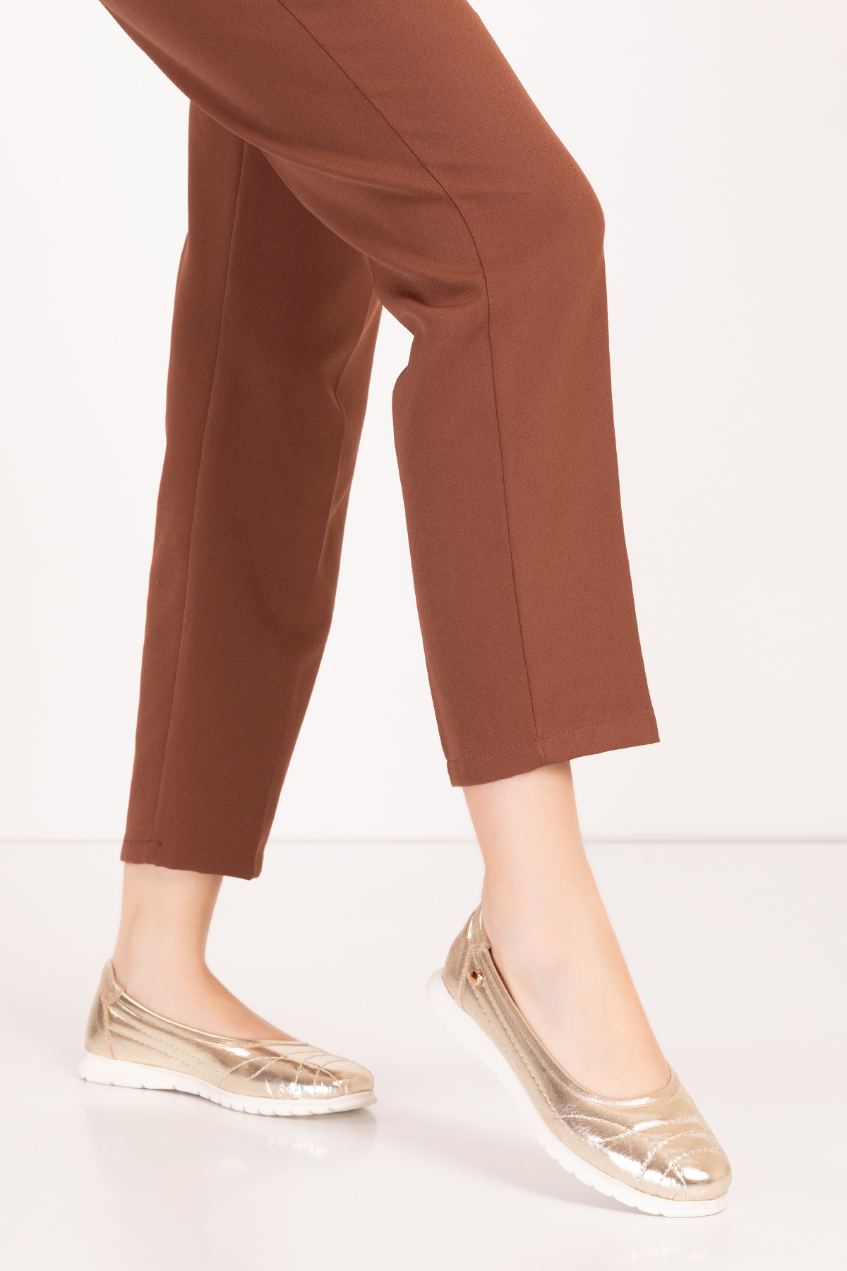 Gondol Kadın Hakiki Deri Tüy Kadar Hafif Günlük Rahat Babet usl.2026 - Görsel 4