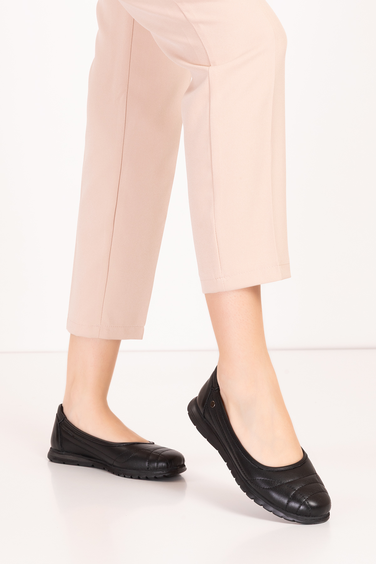 Gondol Kadın Hakiki Deri Tüy Kadar Hafif Günlük Rahat Babet usl.2026 - Görsel 4