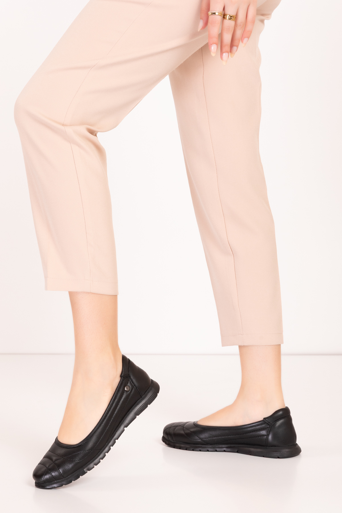 Gondol Kadın Hakiki Deri Tüy Kadar Hafif Günlük Rahat Babet usl.2026 - Görsel 5