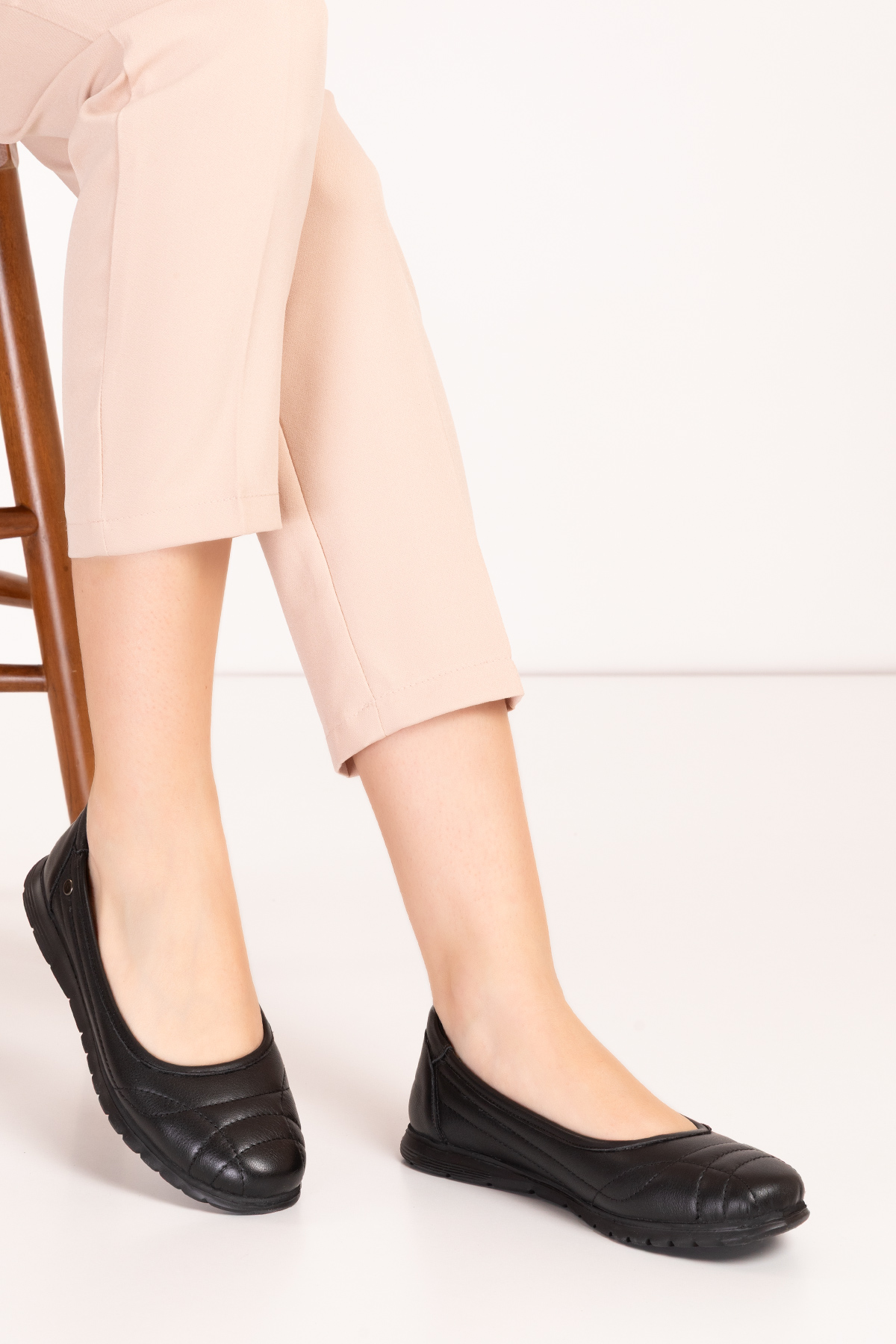 Gondol Kadın Hakiki Deri Tüy Kadar Hafif Günlük Rahat Babet usl.2026 - Görsel 7