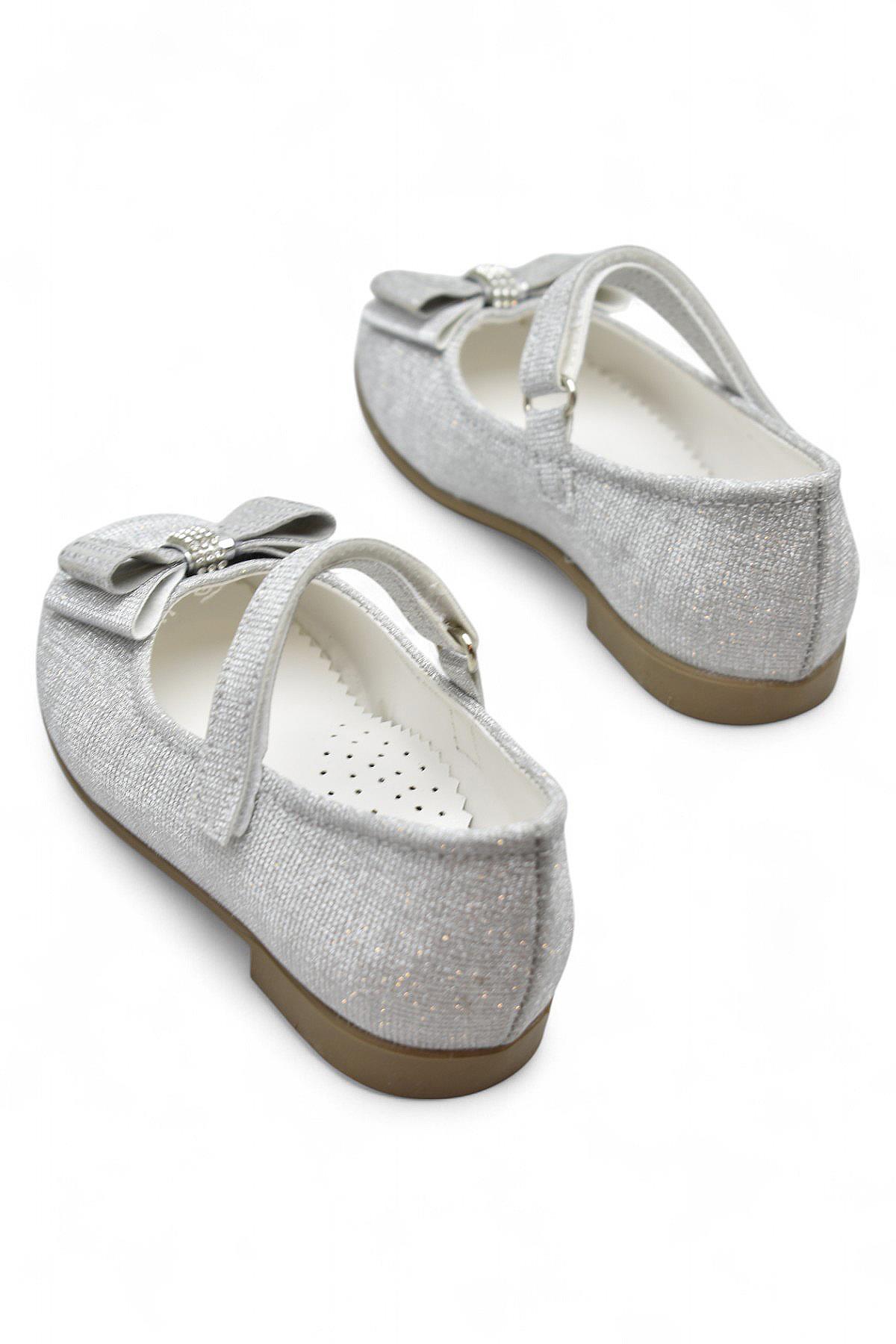 5951 Rahat Taban Tokalı Kız Çocuk Babet Ayakkabı Düğün Abiye Nişan Ev Babeti - Görsel 4