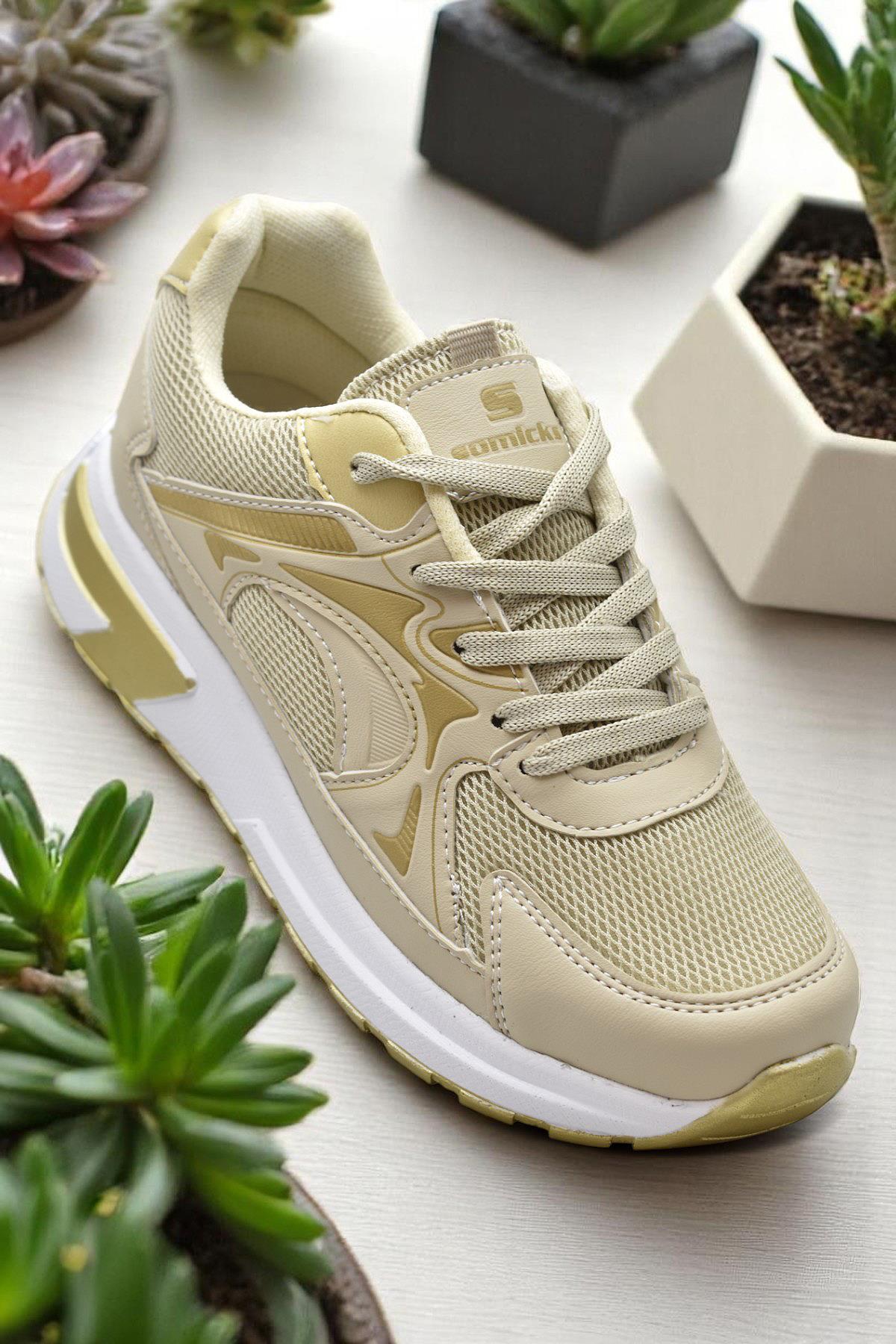 120 Full Ortopedik Yüksek Taban Kadın Spor Ayakkabı Kadın Ayakkabı - Görsel 3