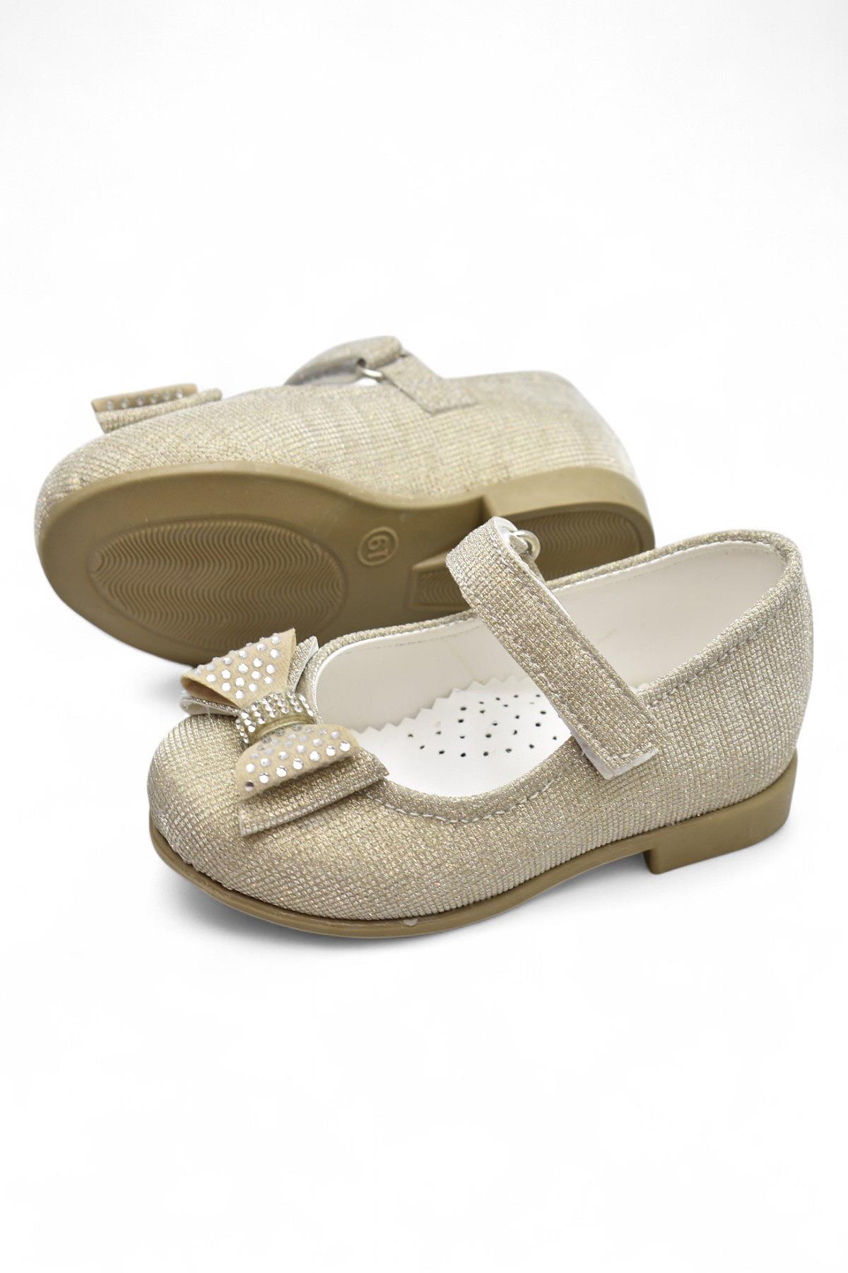 5951 Rahat Taban Tokalı Kız Çocuk Babet Ayakkabı Düğün Abiye Nişan Ev Babeti - Görsel 4