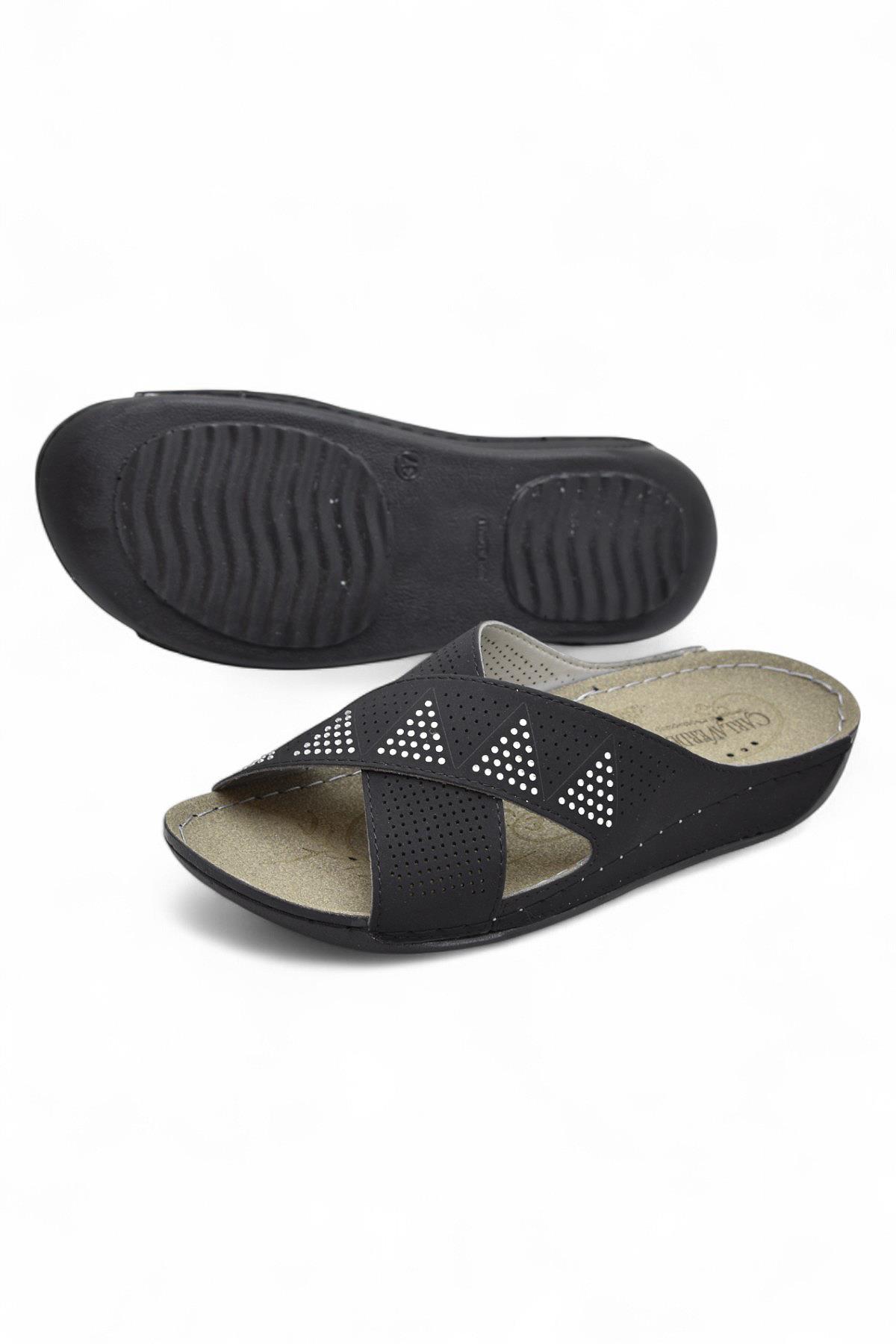 140525 TAM Ortopedik Taban Günlük Kadın Terlik Anatomik Taban - Görsel 4