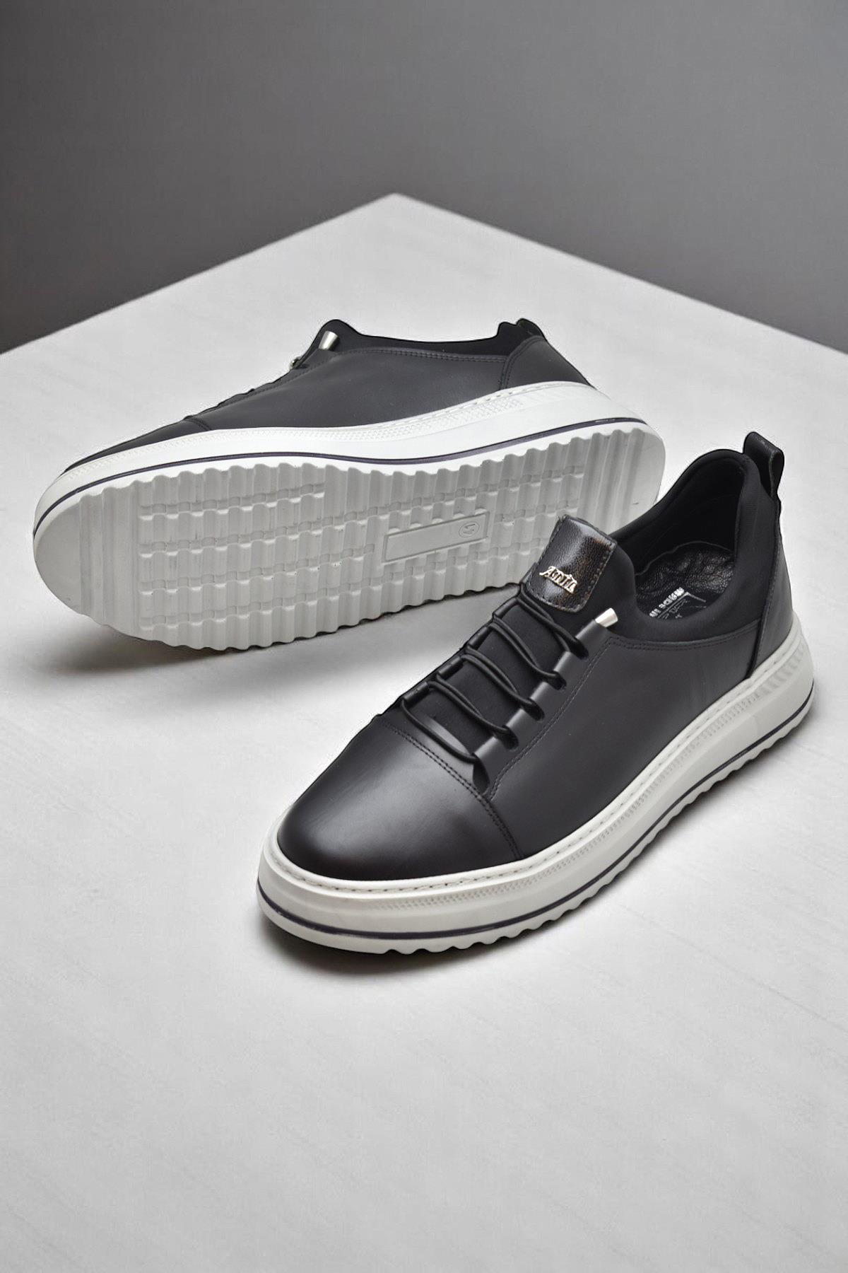 TAB885 Ortopedik Taban Hakiki Deri Erkek Ayakkabı Günlük Casual Erkek Ayakkabı - Görsel 4