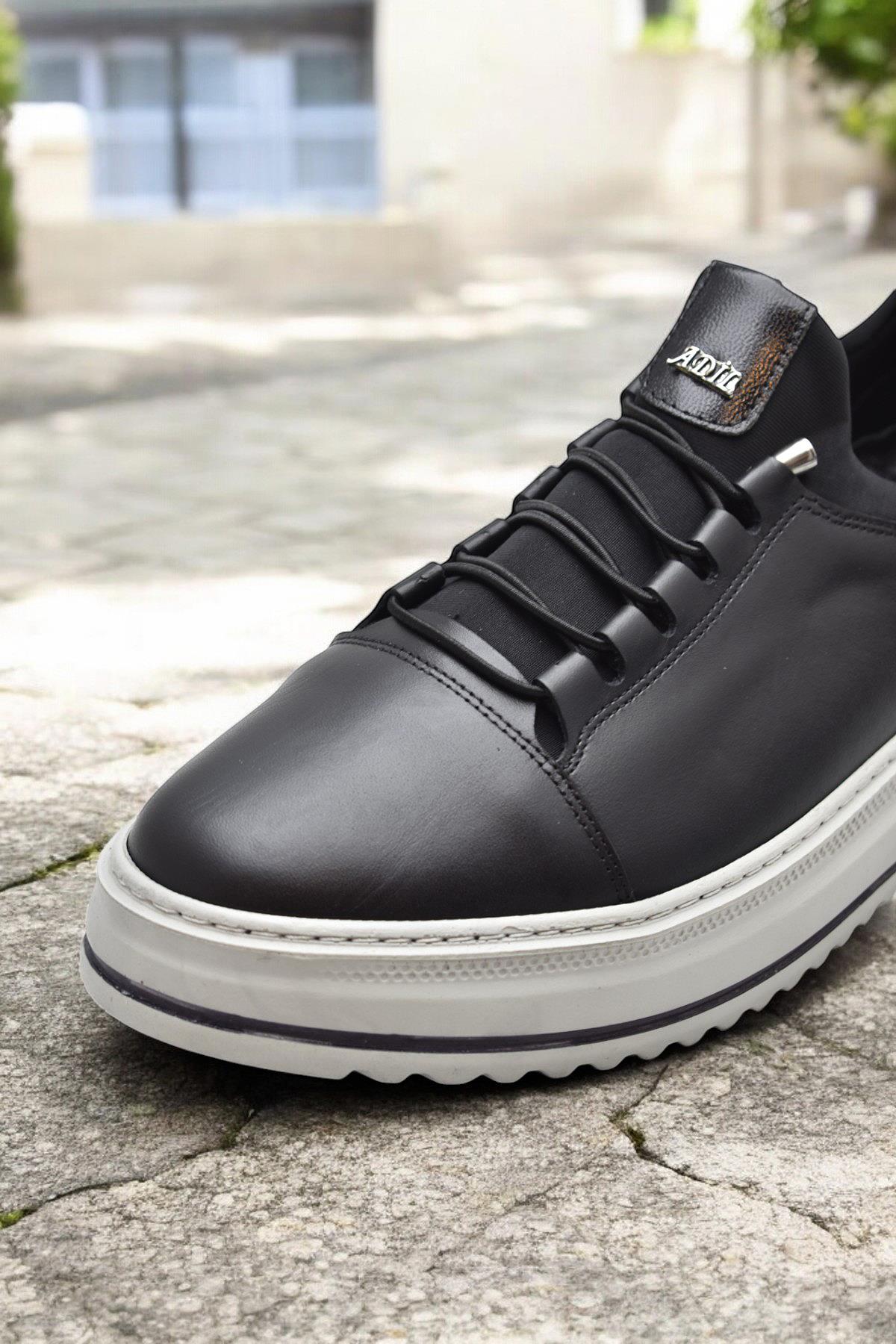 TAB885 Ortopedik Taban Hakiki Deri Erkek Ayakkabı Günlük Casual Erkek Ayakkabı - Görsel 6