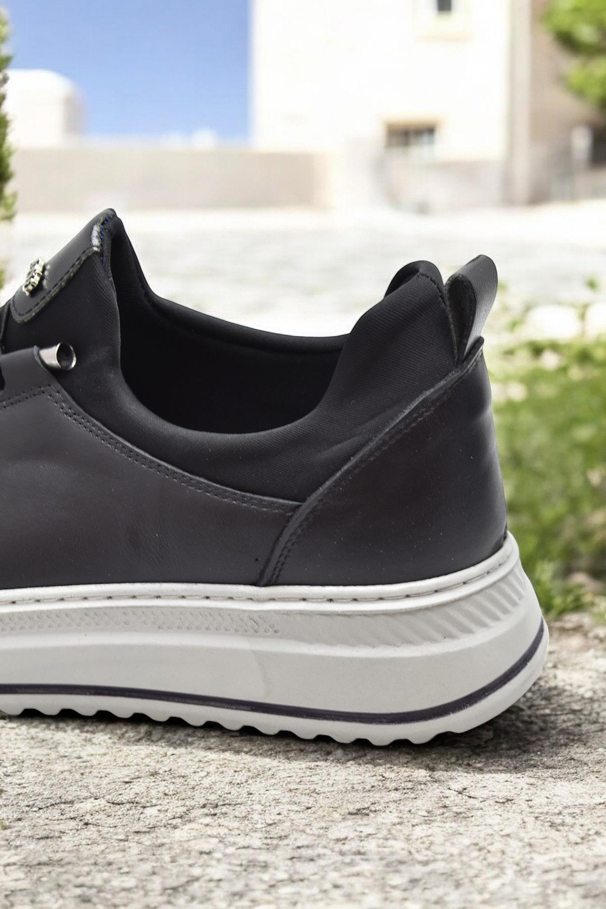 TAB885 Ortopedik Taban Hakiki Deri Erkek Ayakkabı Günlük Casual Erkek Ayakkabı - Görsel 7